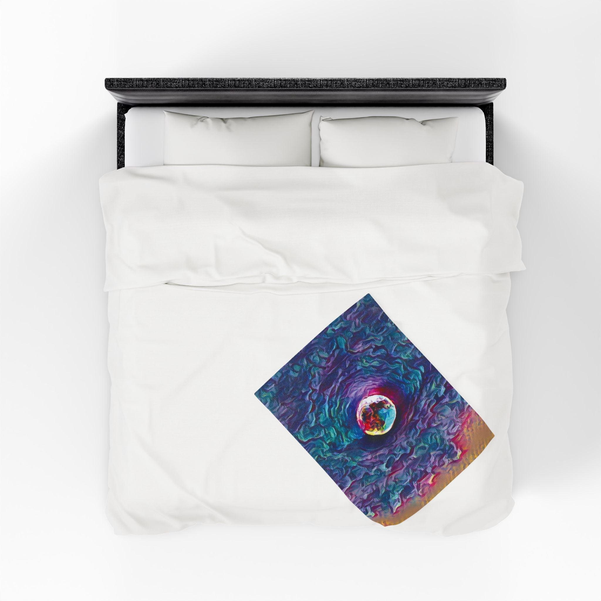 Full Sturgeon Moon Velvet Blanket