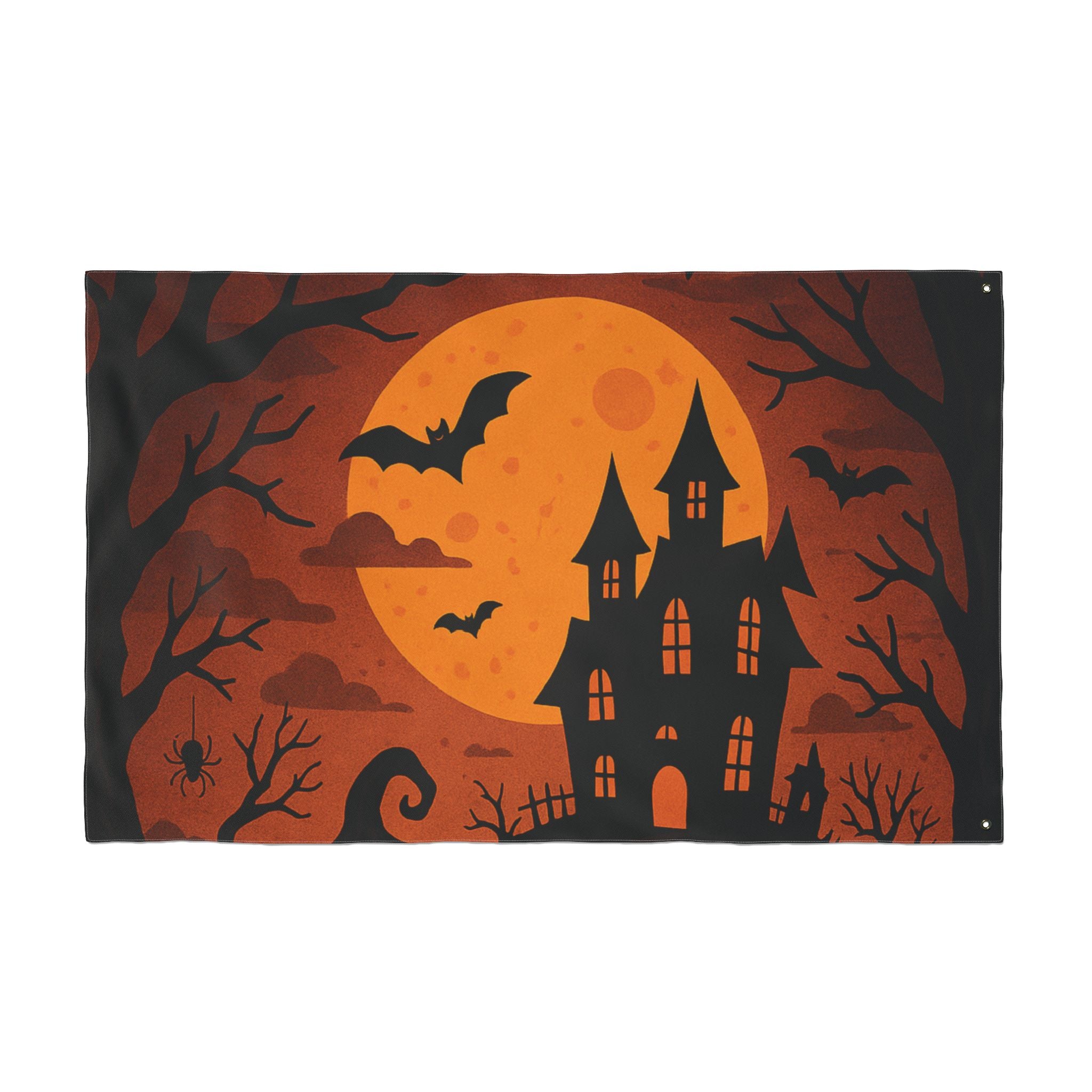 Halloween Flag, Spooky Double Sided Decor