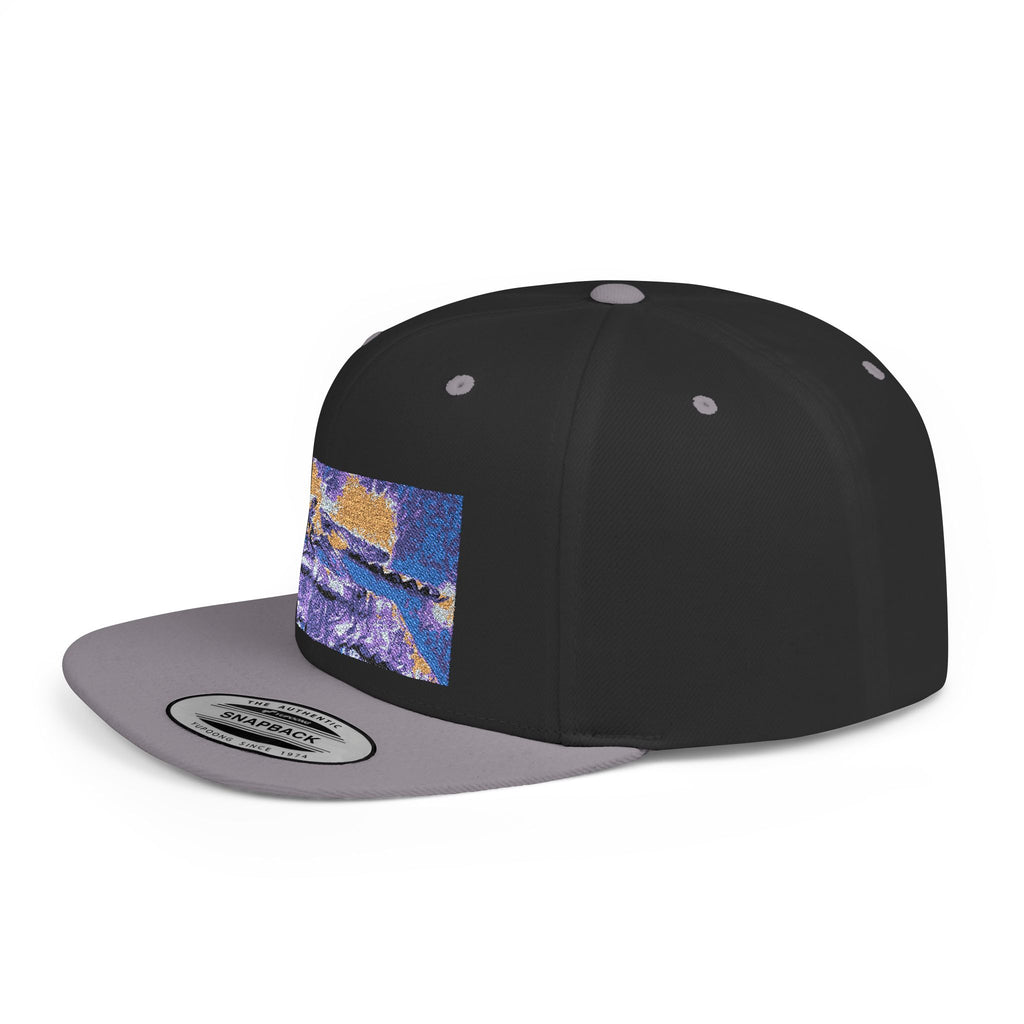 Sentinel of the Crimson Arch Flat Bill Snapback Hat