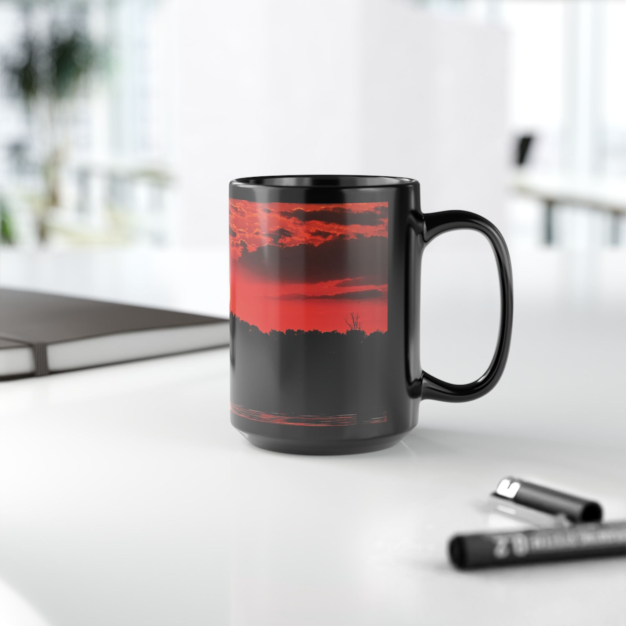 Bloodfire Reverie Black Mug