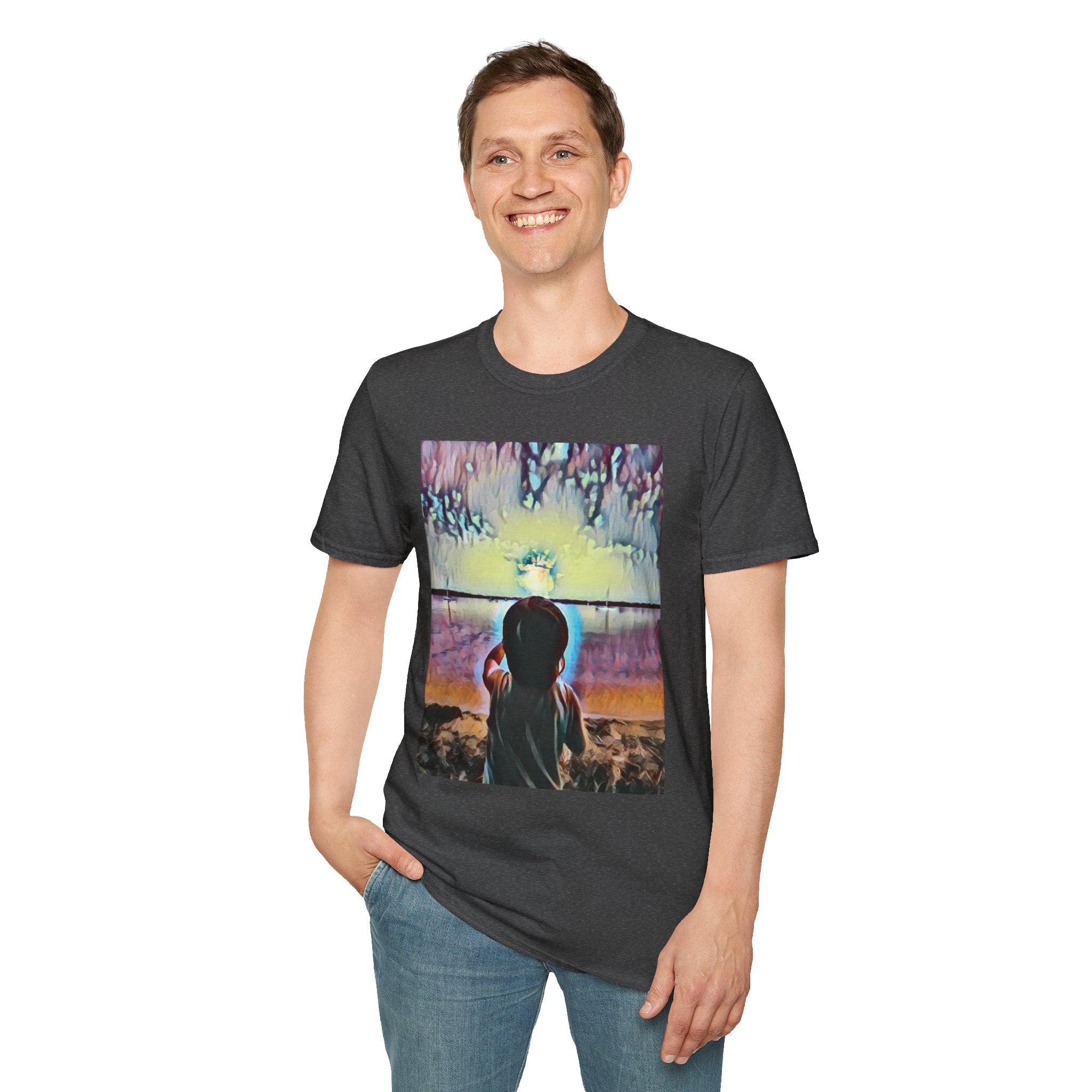 Boy and Moon T-Shirt