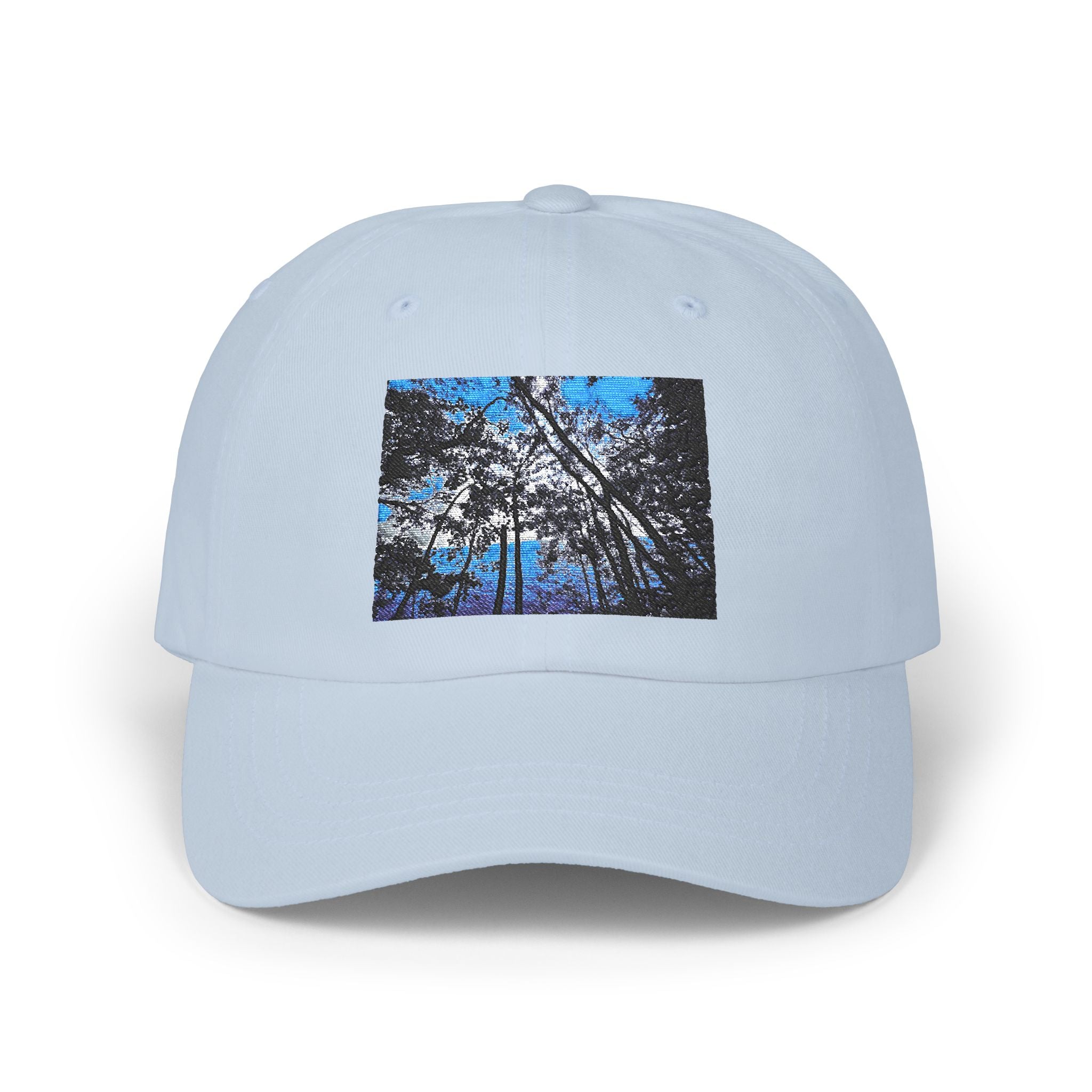 Blue Beyond the Branches Classic Dad Cap