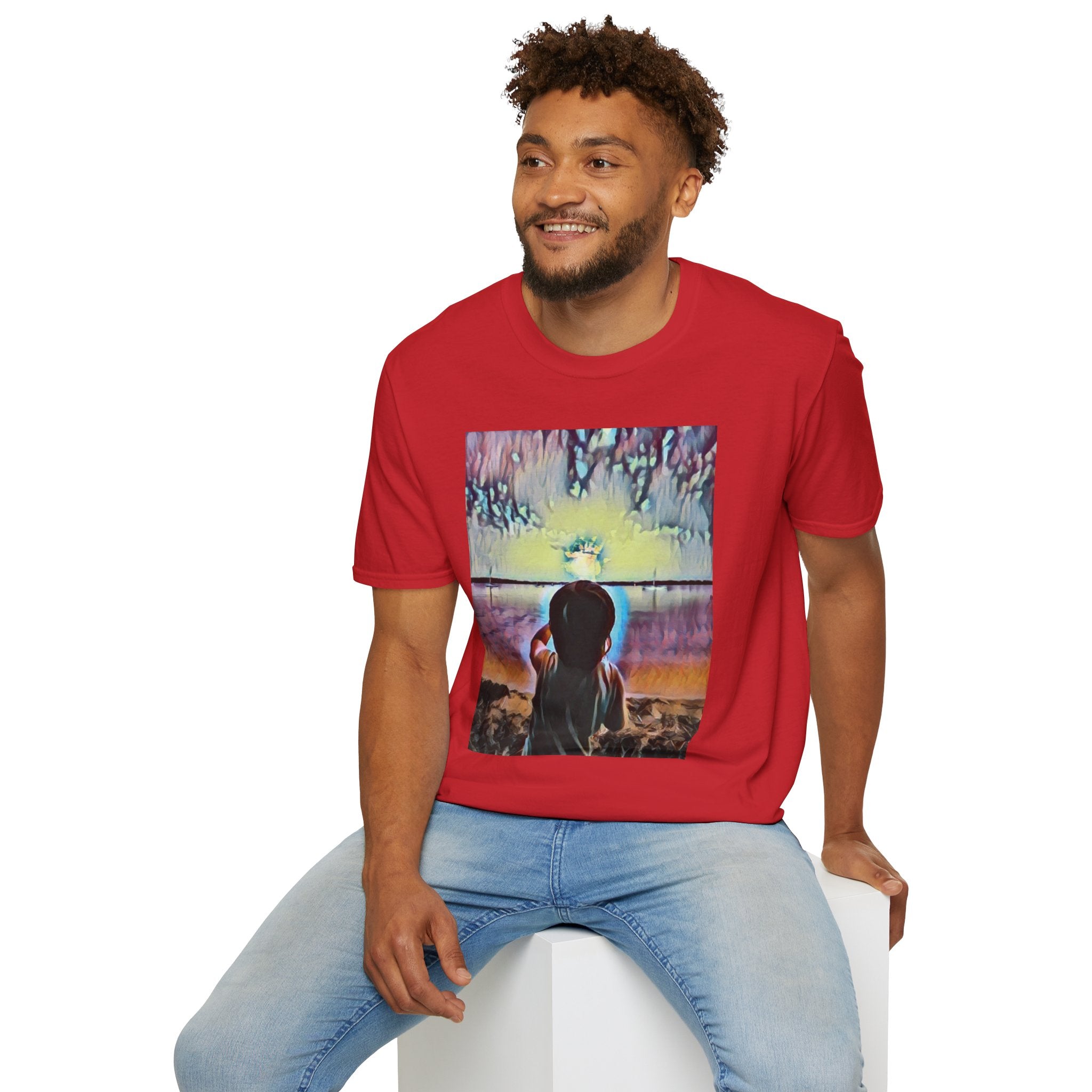 Boy and Moon T-Shirt