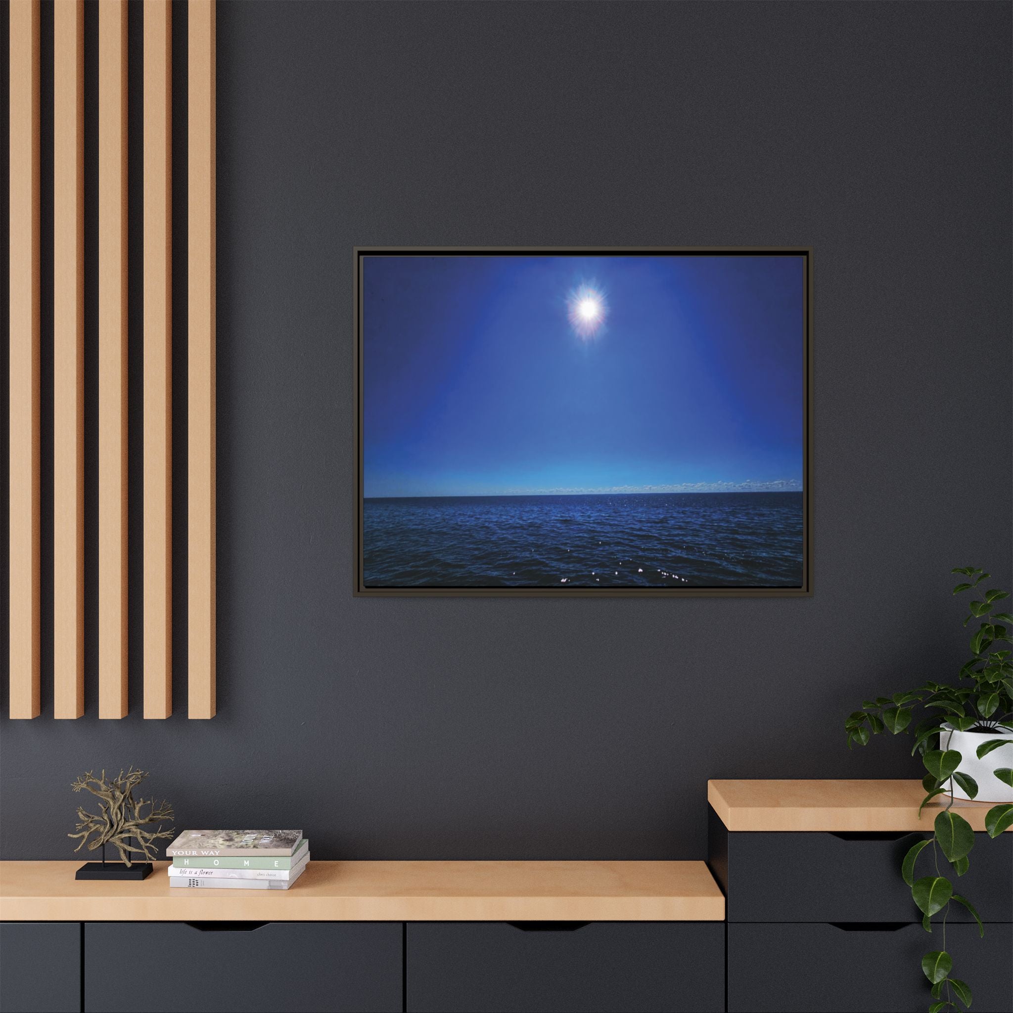 Celestial Reflection Canvas Wall Art