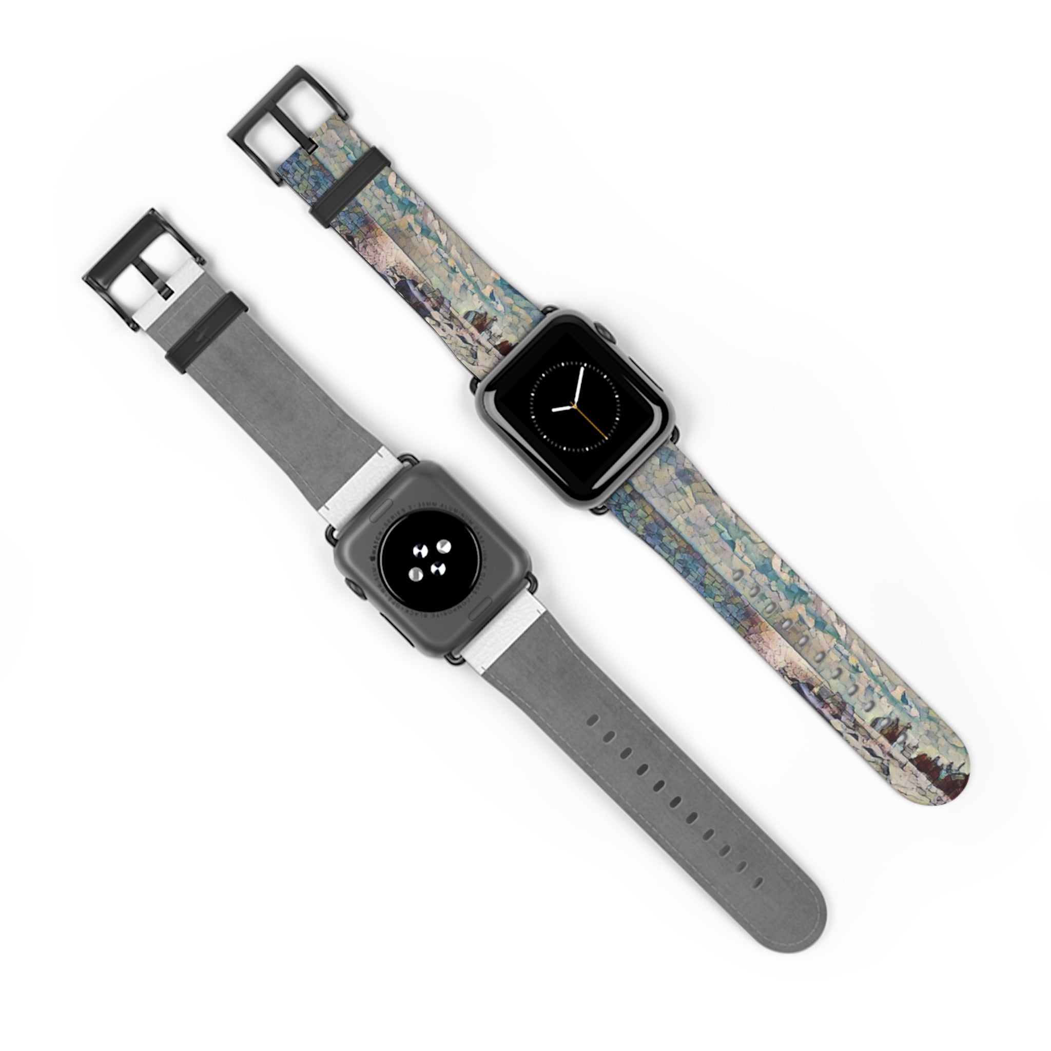Shimmering Shore of Lake Superior Watch Band