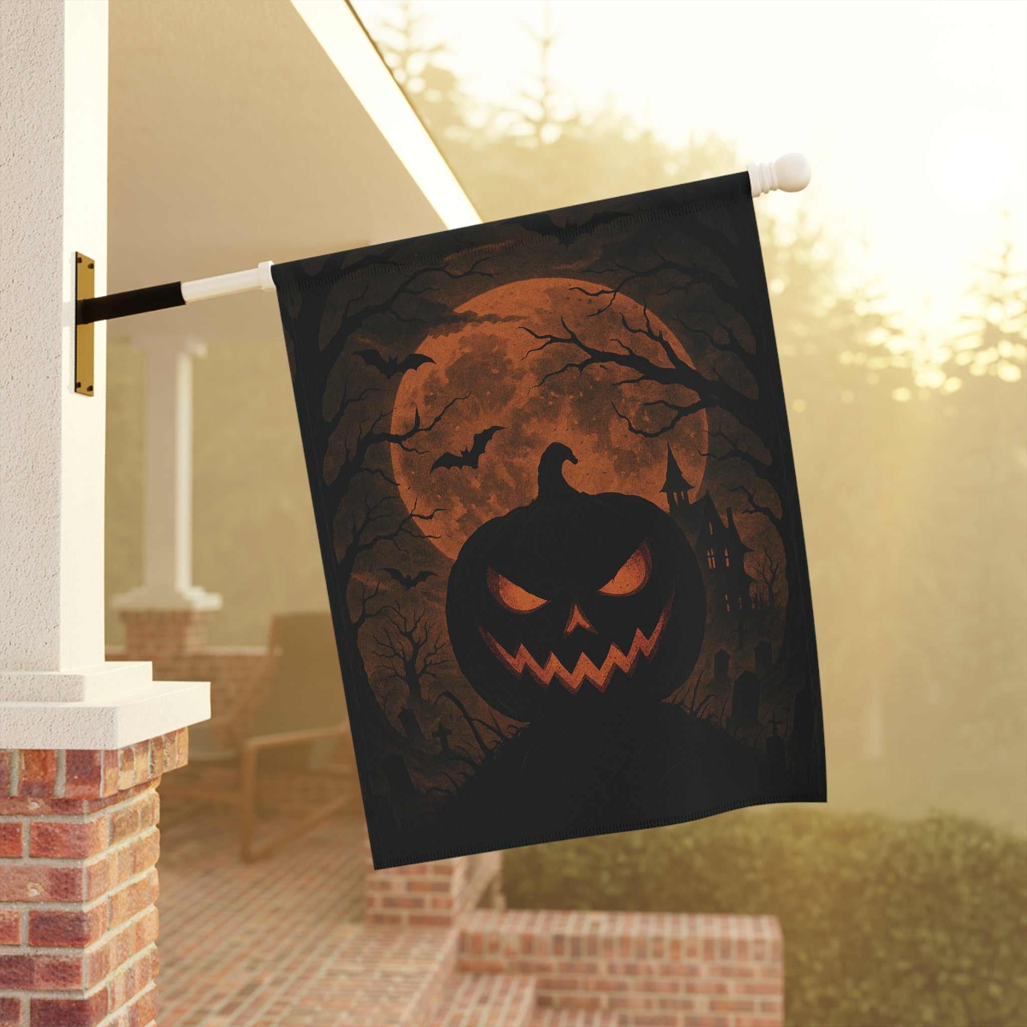 Halloween Garden Banner