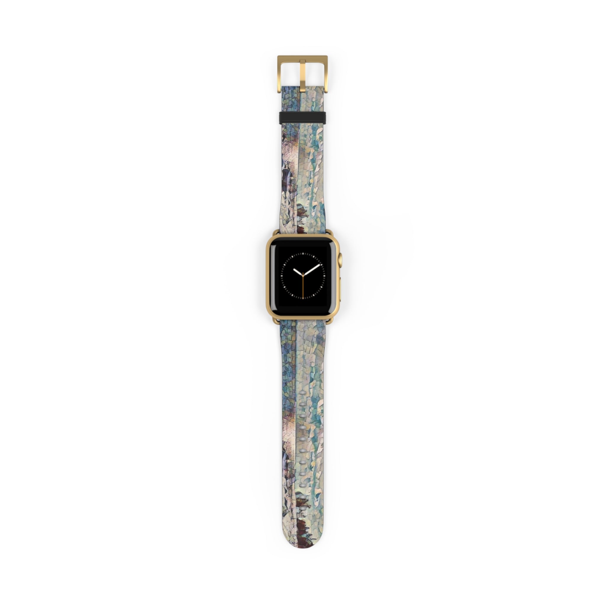 Shimmering Shore of Lake Superior Watch Band