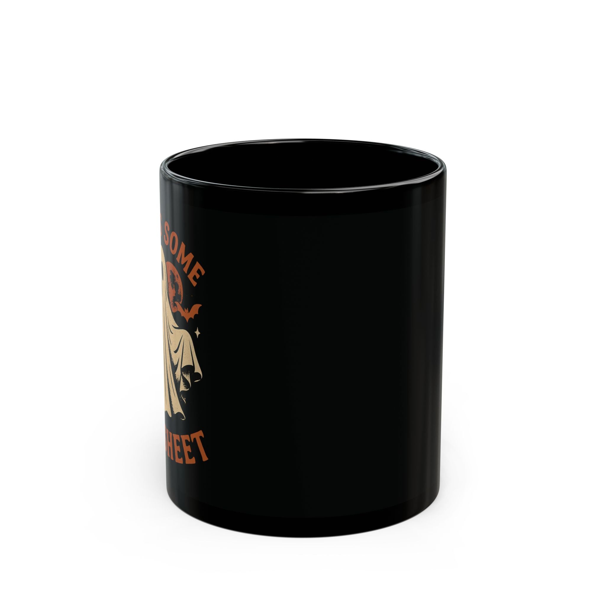This is some Boo Sheet Black Mug, 11oz or 15oz