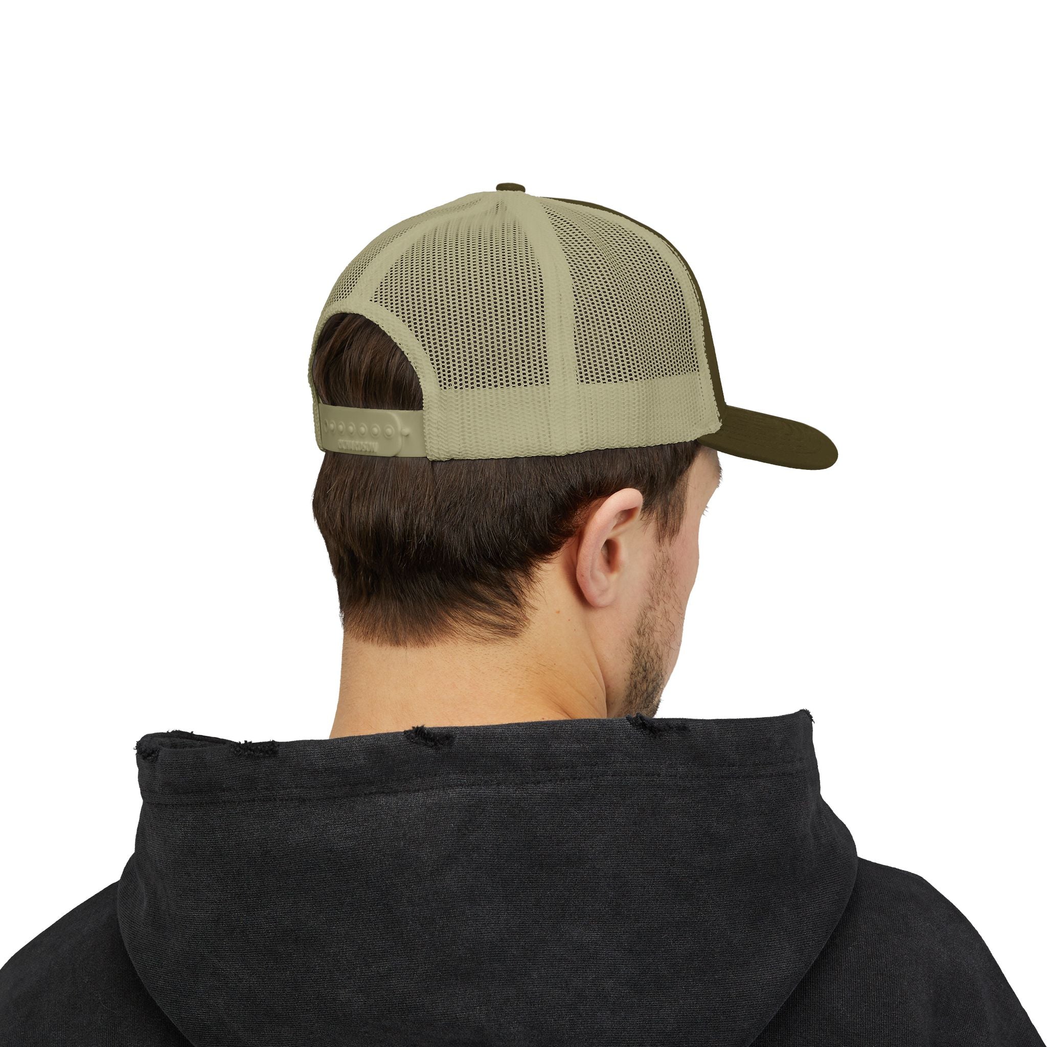 Shimmering Shore of Lake Superior Abstract Snapback Trucker Cap