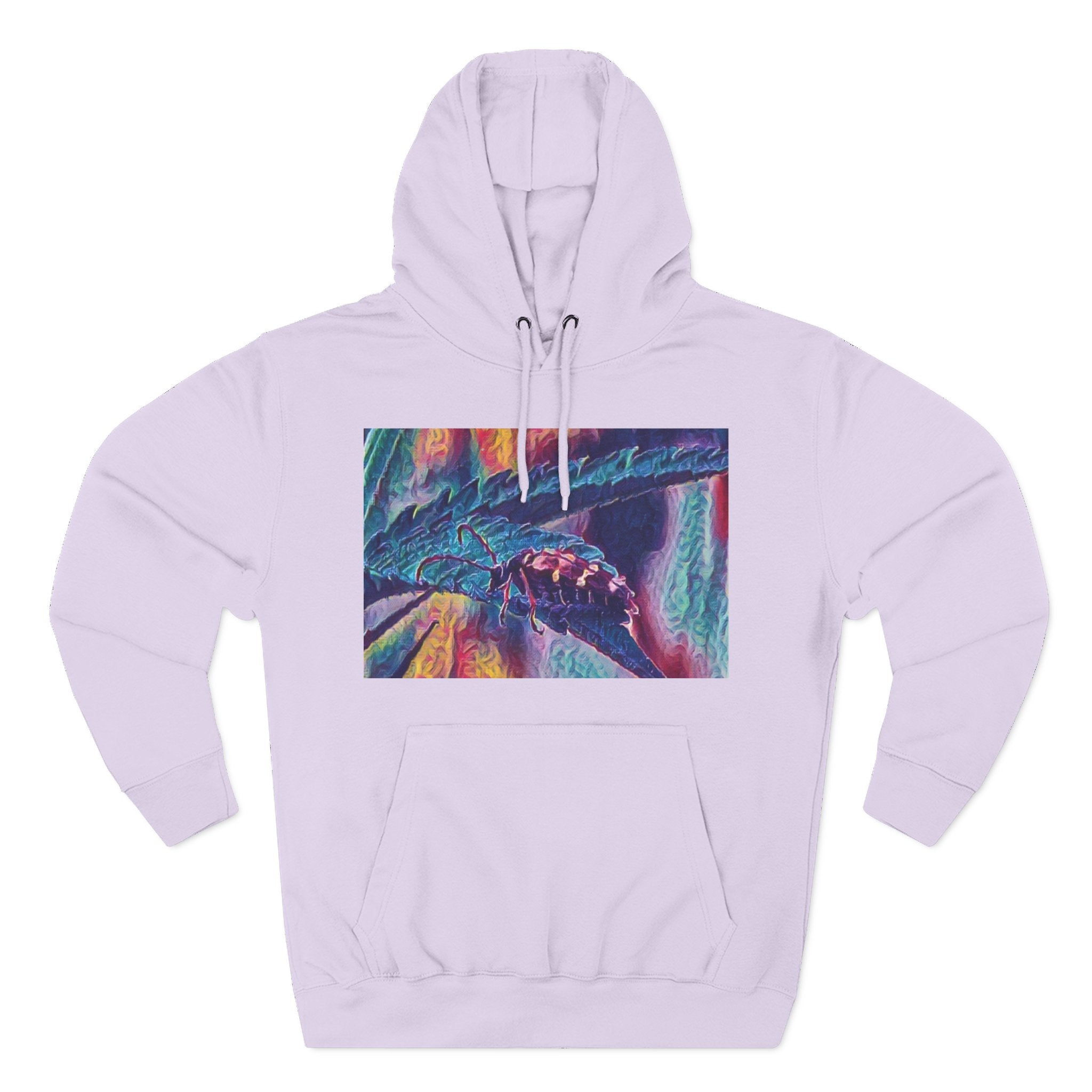 Neon Hunter Art Hoodie