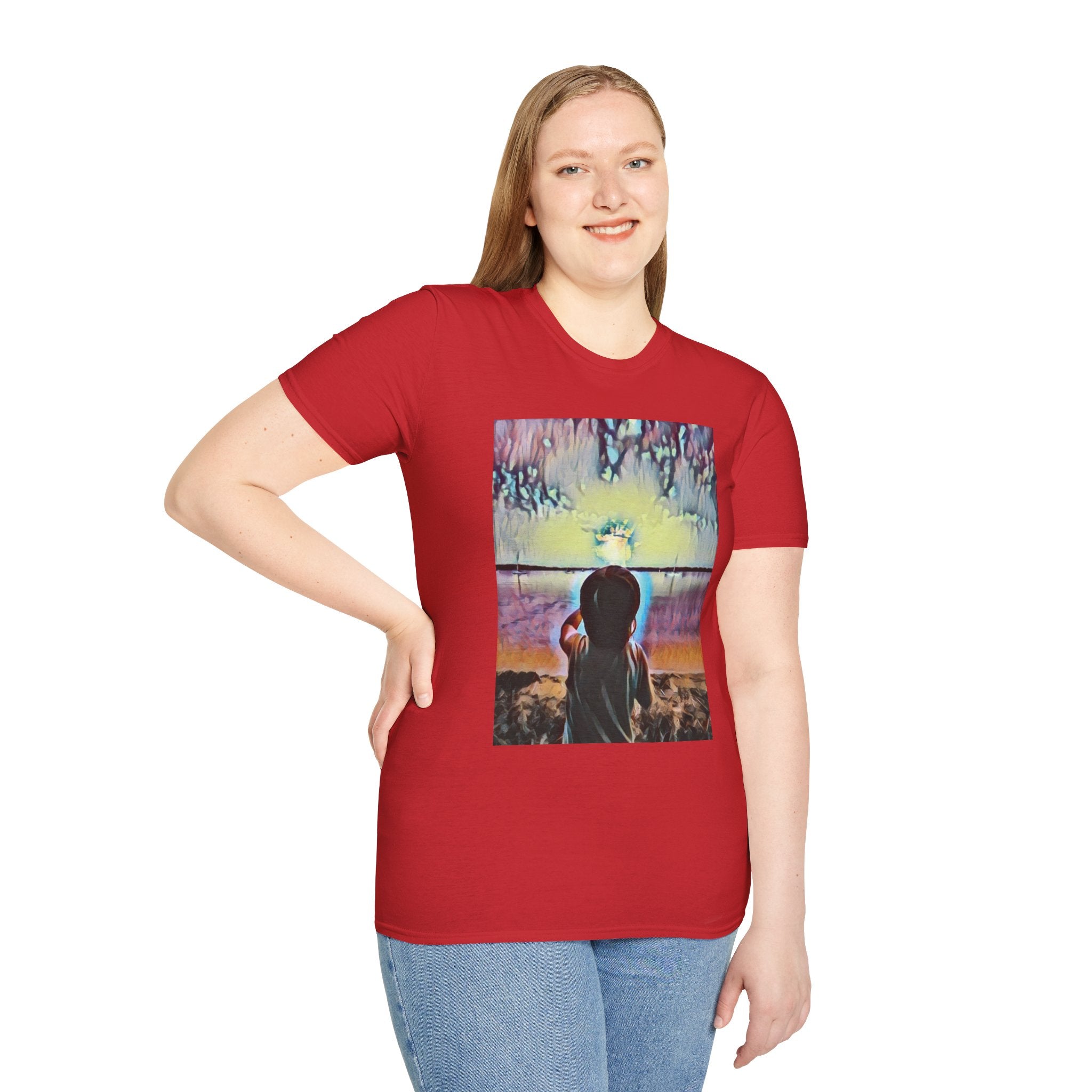 Boy and Moon T-Shirt