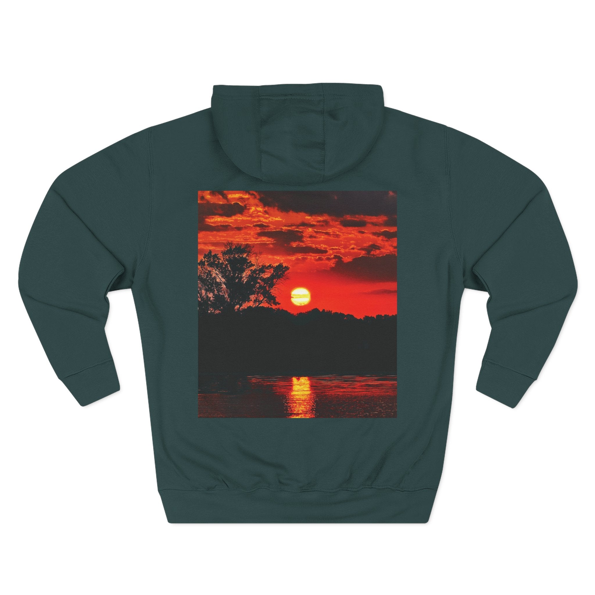 Bloodfire Reverie Three-Panel Fleece Hoodie