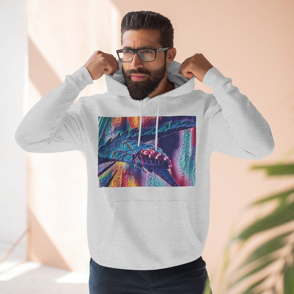 Neon Hunter Art Hoodie