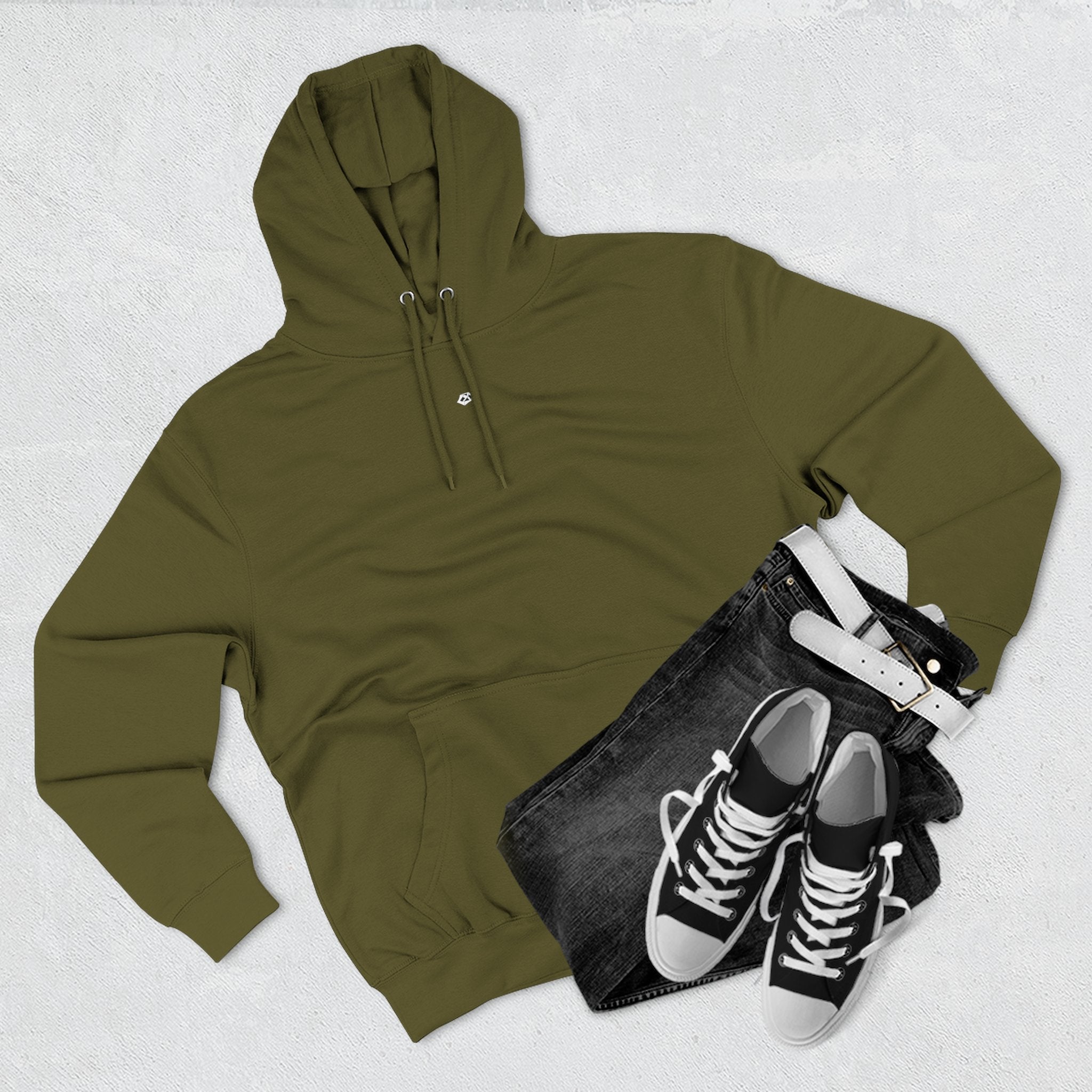 Bloodfire Reverie Three-Panel Fleece Hoodie