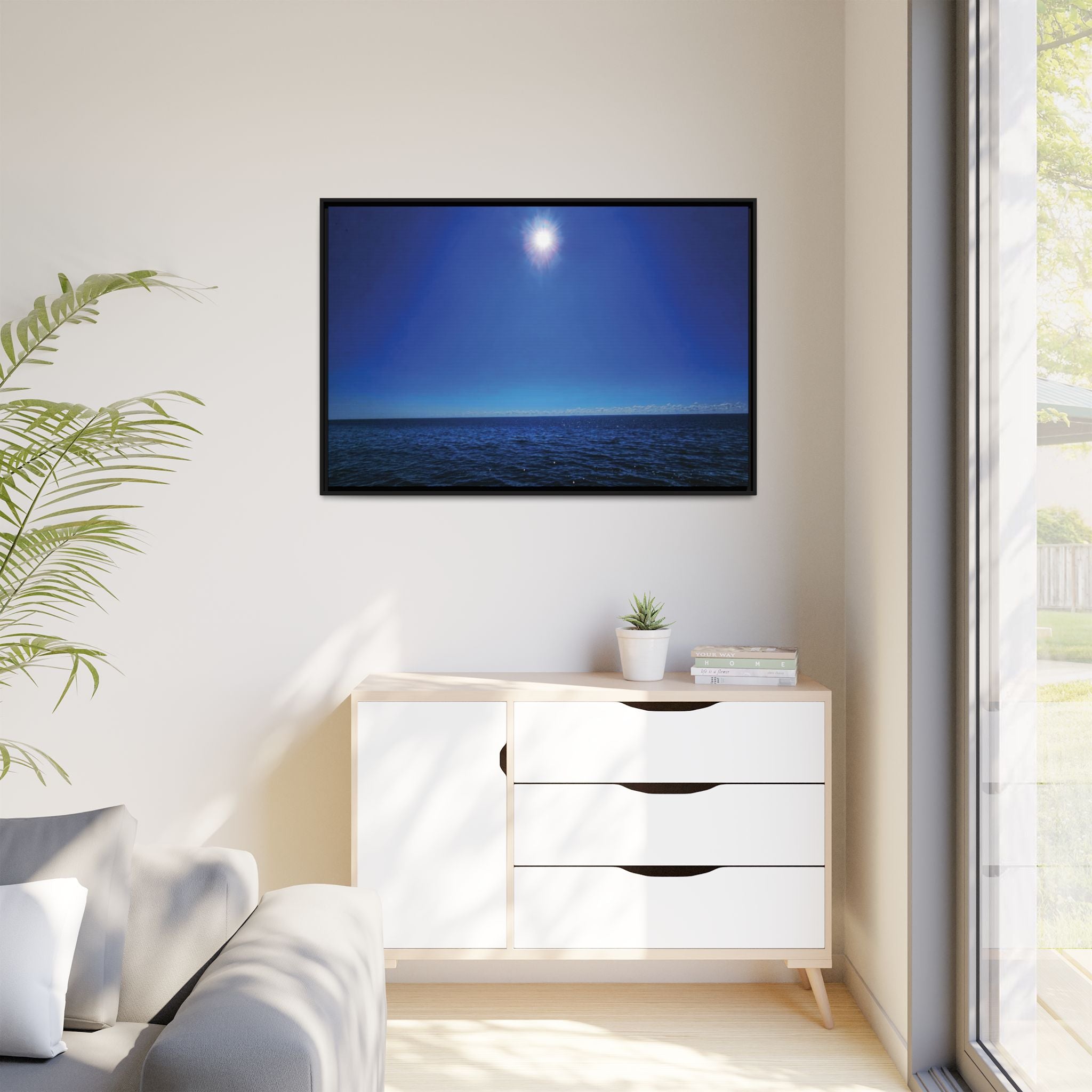 Celestial Reflection Canvas Wall Art