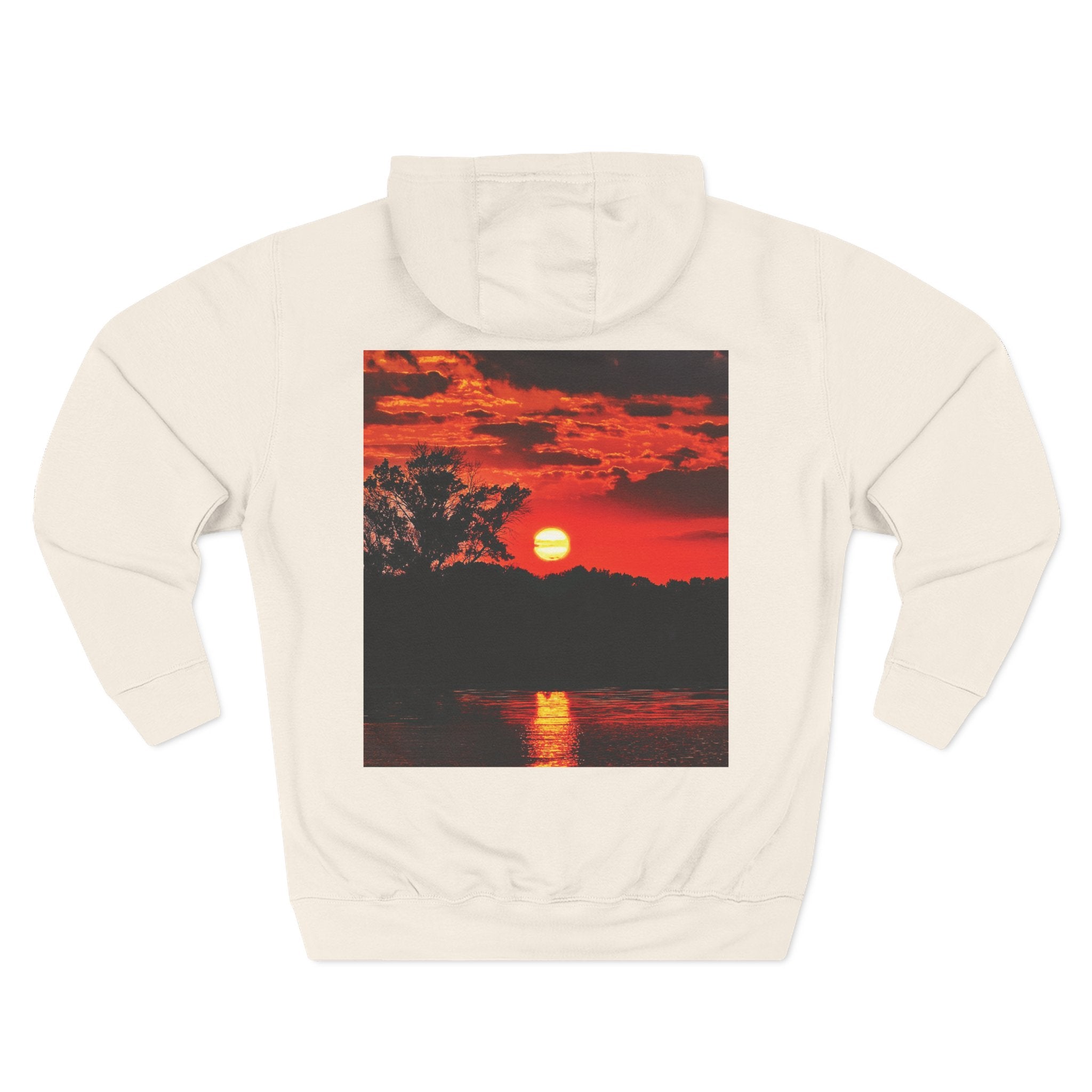 Bloodfire Reverie Three-Panel Fleece Hoodie