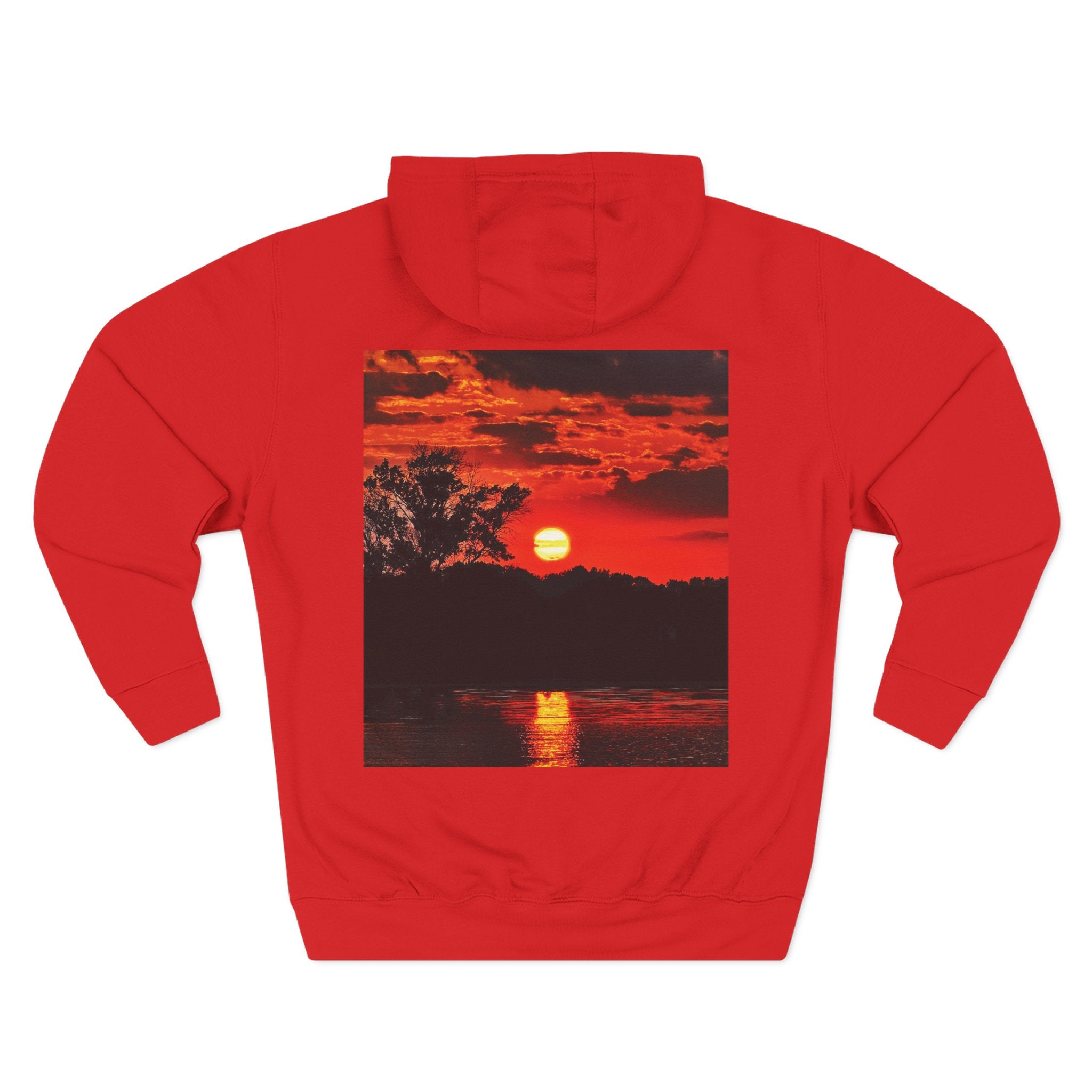 Bloodfire Reverie Three-Panel Fleece Hoodie