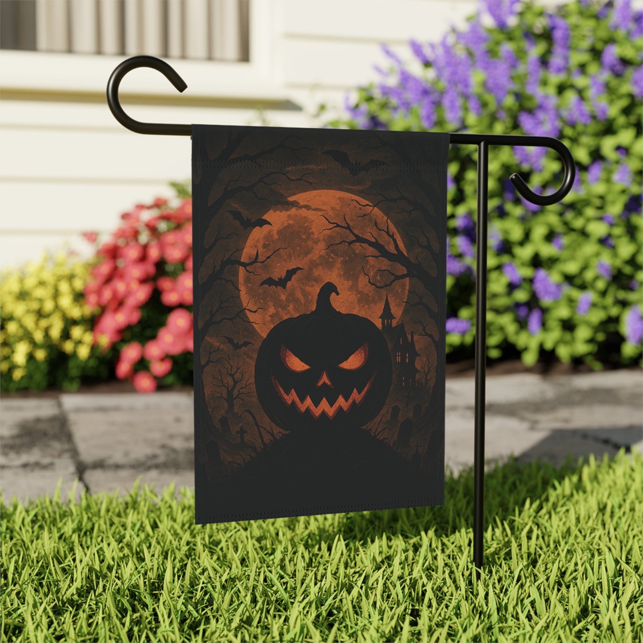 Halloween Garden Banner