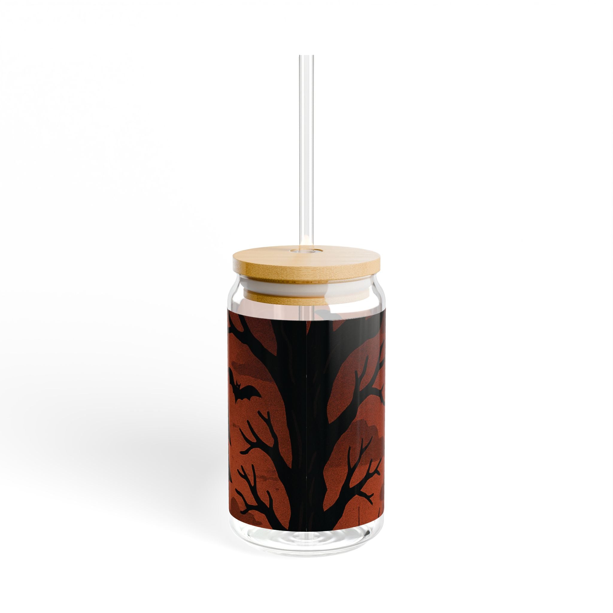 Halloween-Themed Sipper Glass