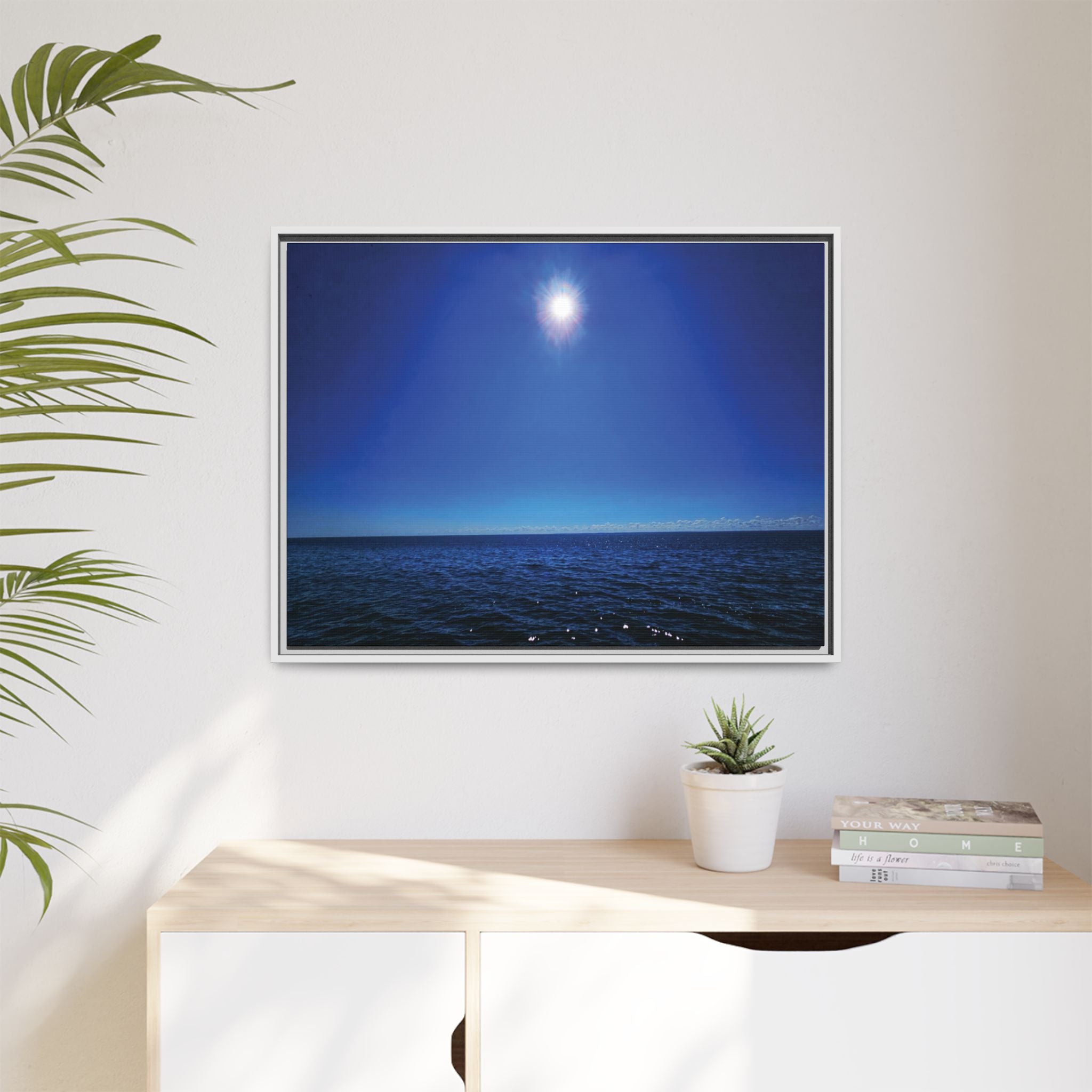 Celestial Reflection Canvas Wall Art