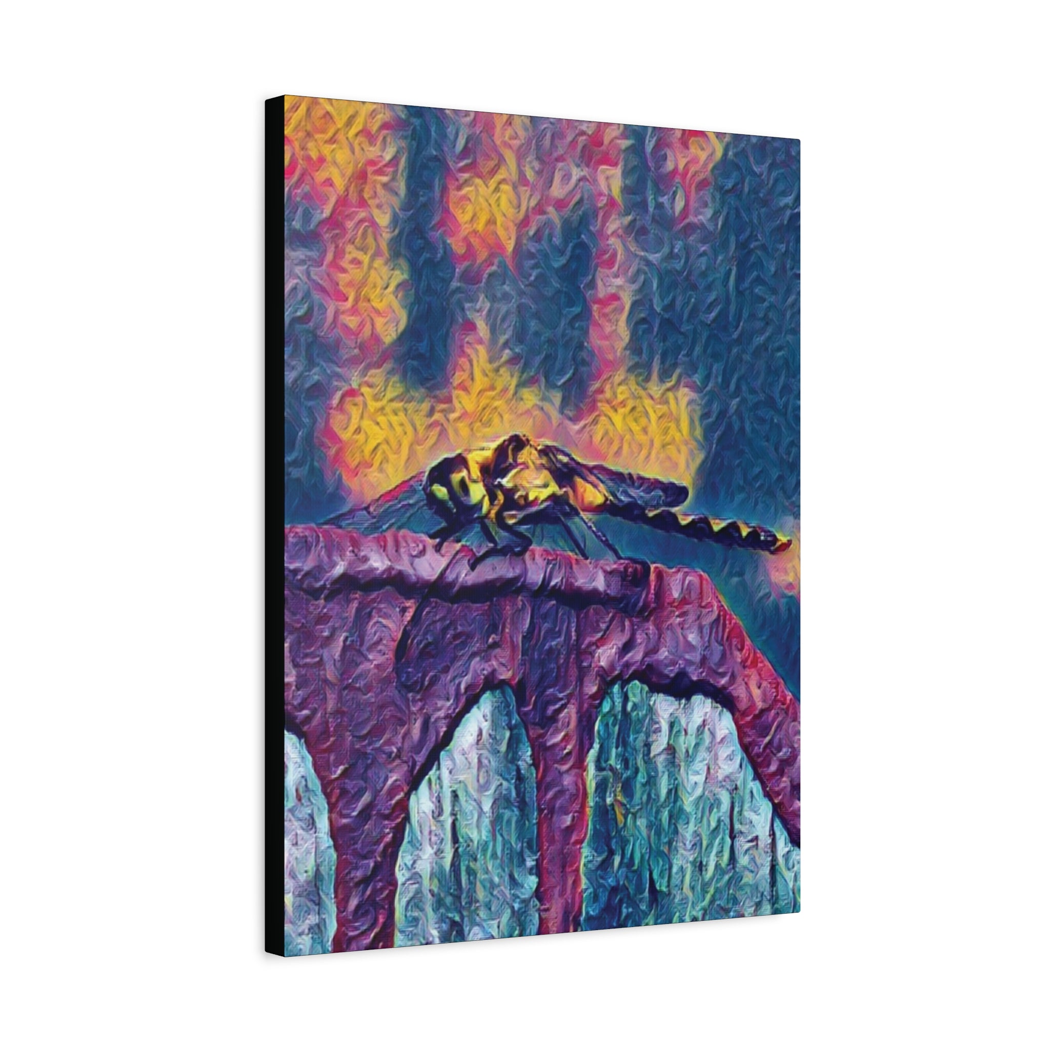 Sentinel of the Crimson Arch Canvas Art