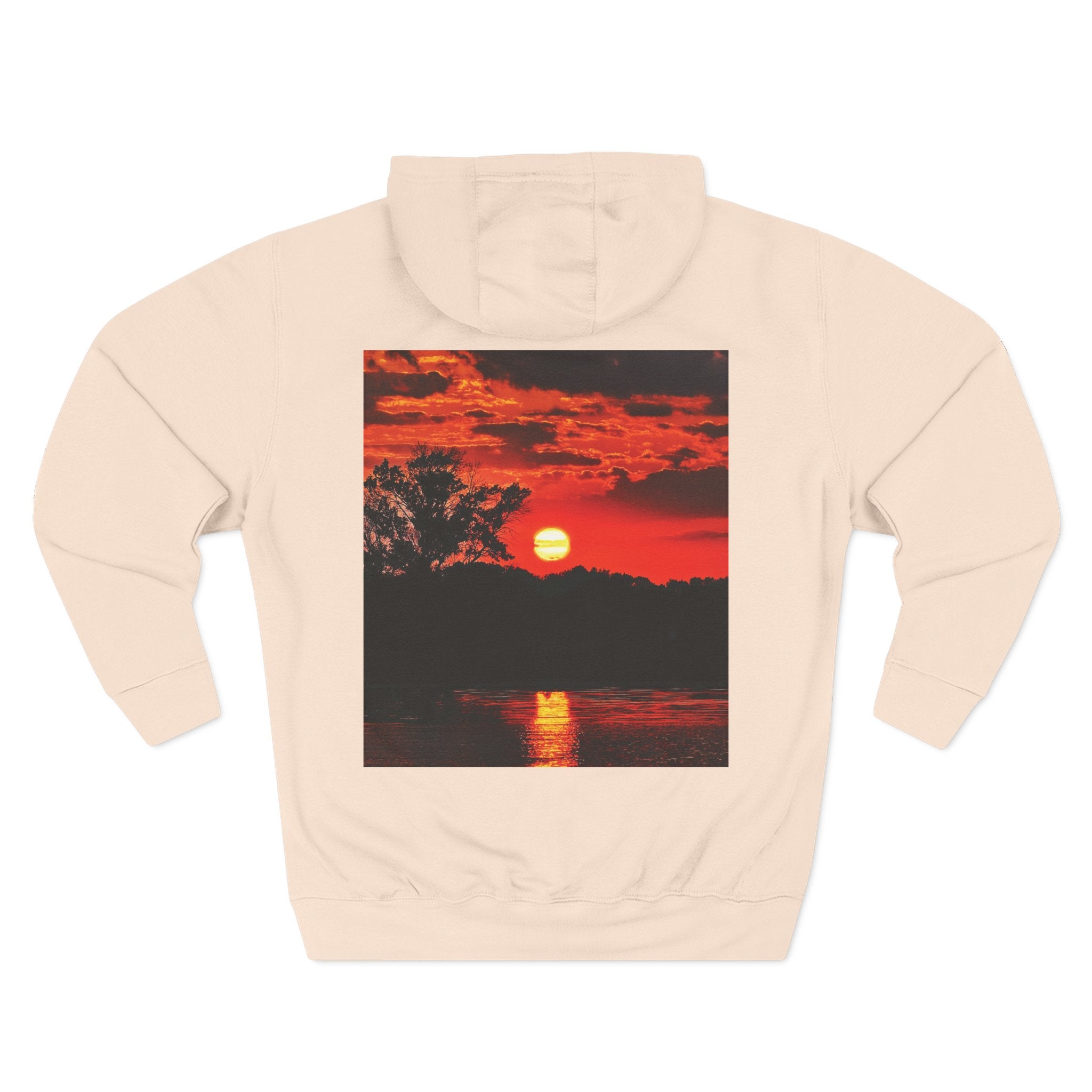 Bloodfire Reverie Three-Panel Fleece Hoodie