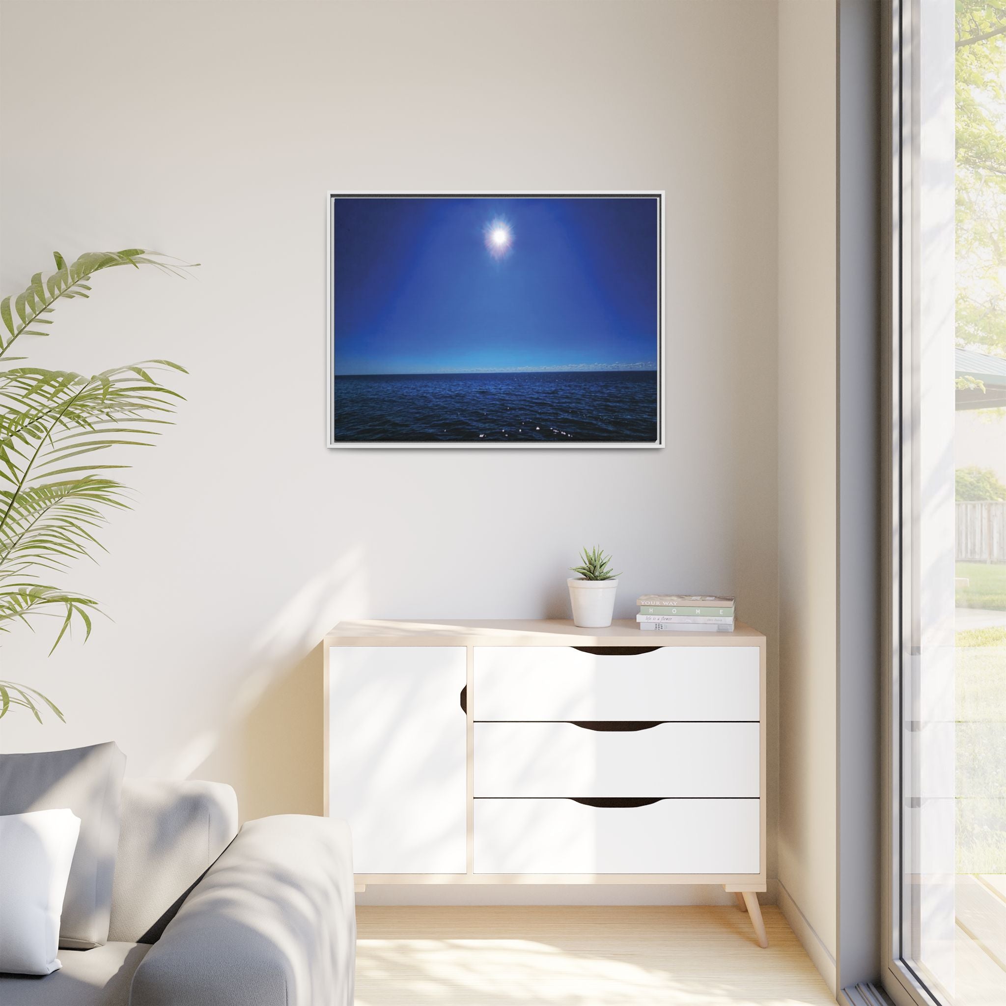 Celestial Reflection Canvas Wall Art