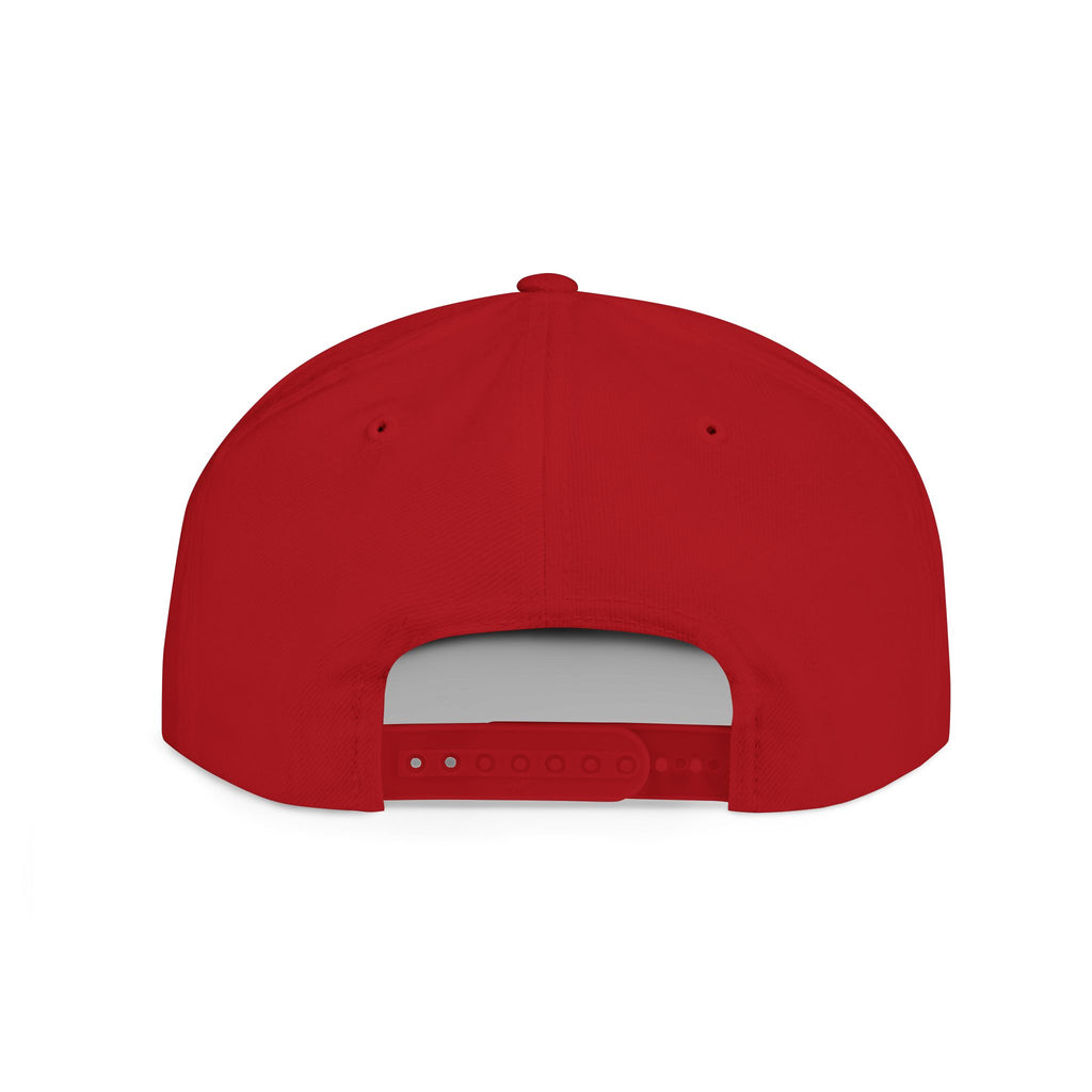 Sentinel of the Crimson Arch Flat Bill Snapback Hat