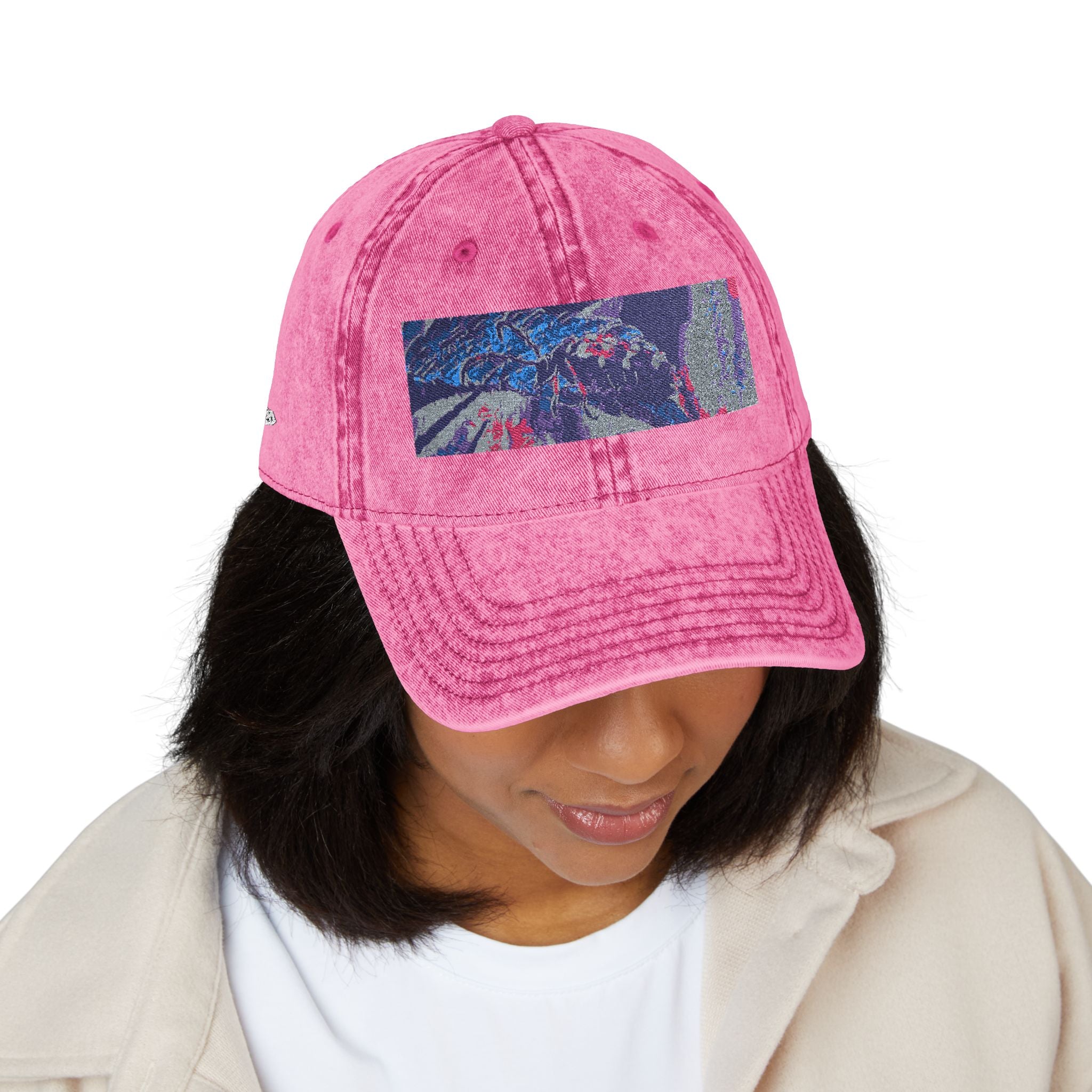 Neon Hunter Vintage Embroidered Cap