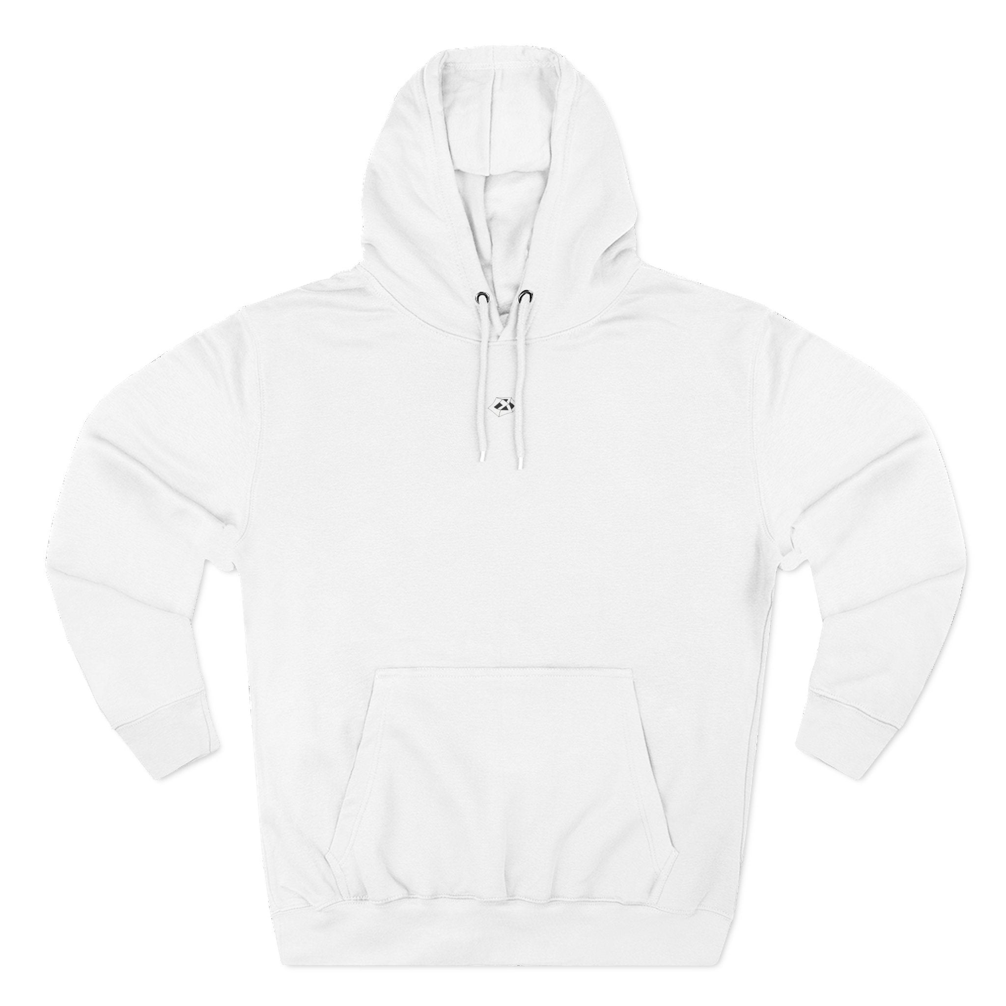 Where Stillness Hunts Three-Panel Fleece Hoodie
