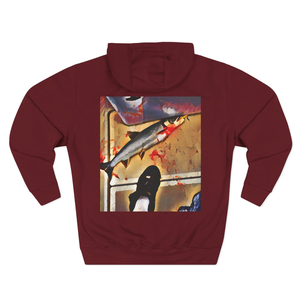 Catch and Keep Three-Panel Fleece Hoodie
