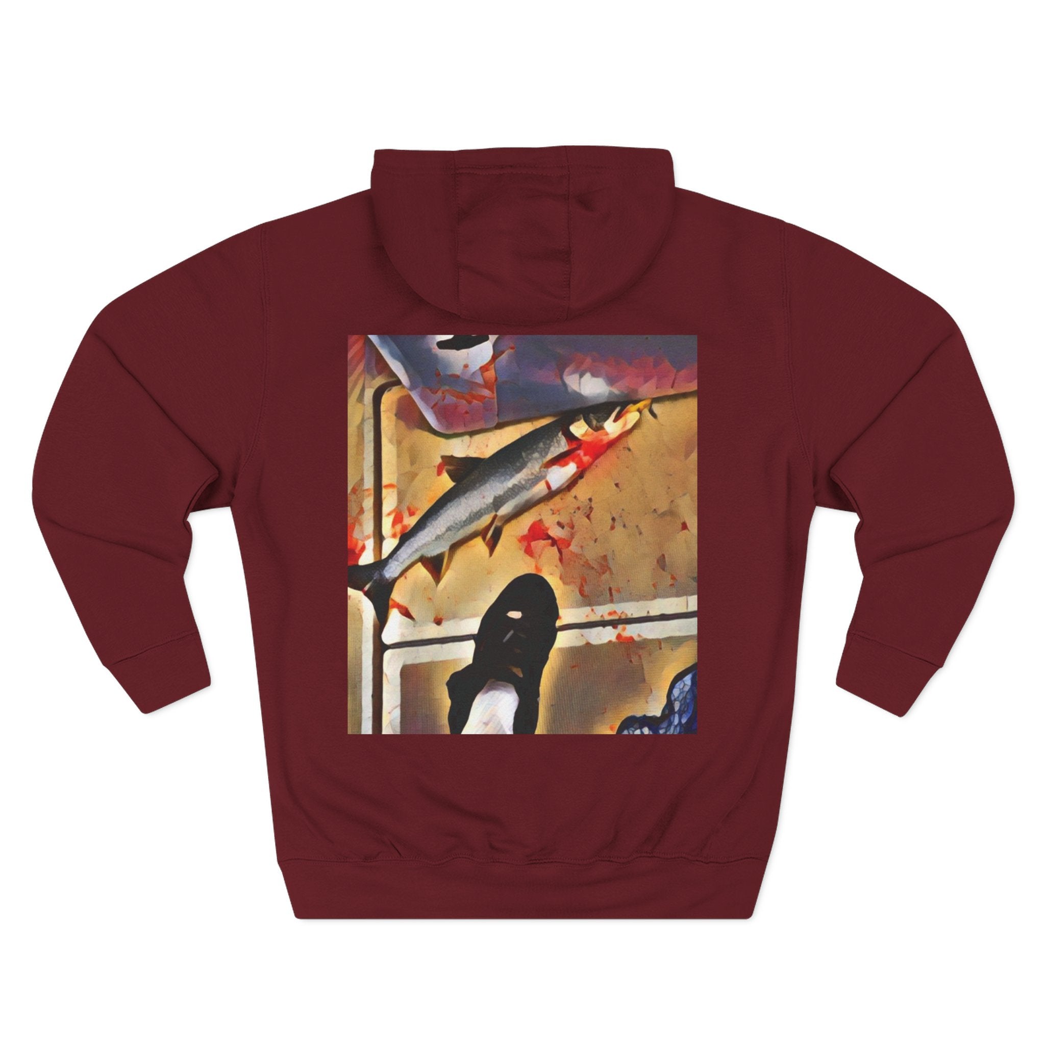 Catch and Keep Three-Panel Fleece Hoodie