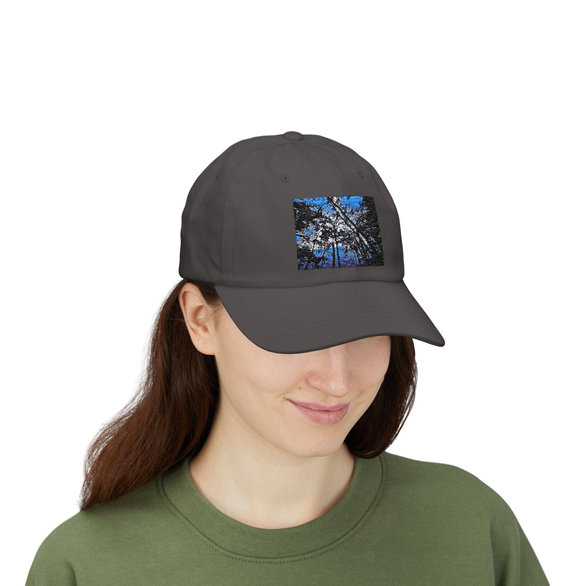 Blue Beyond the Branches Classic Dad Cap