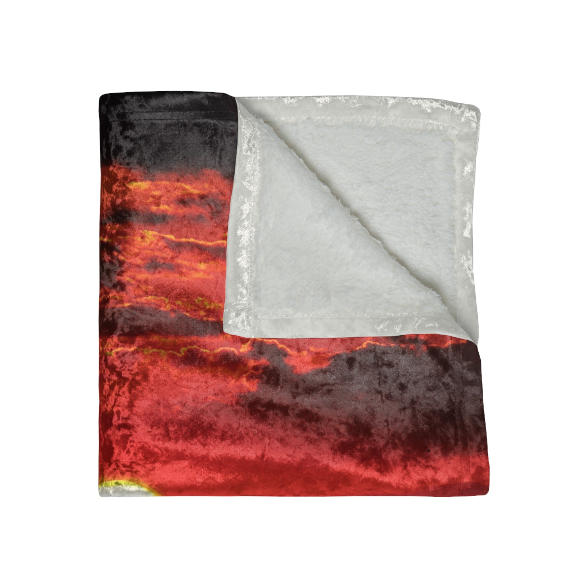 Bloodfire Reverie Crushed Velvet Blanket