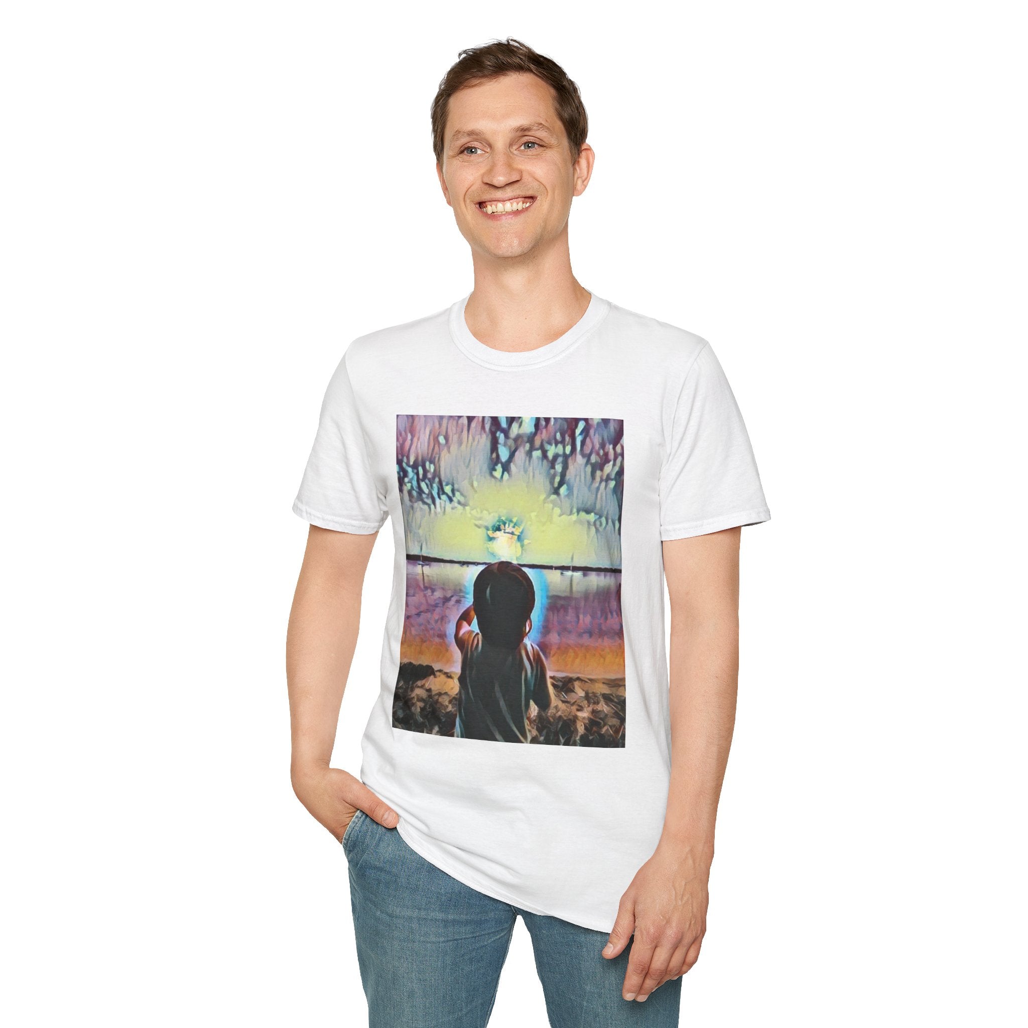 Boy and Moon T-Shirt