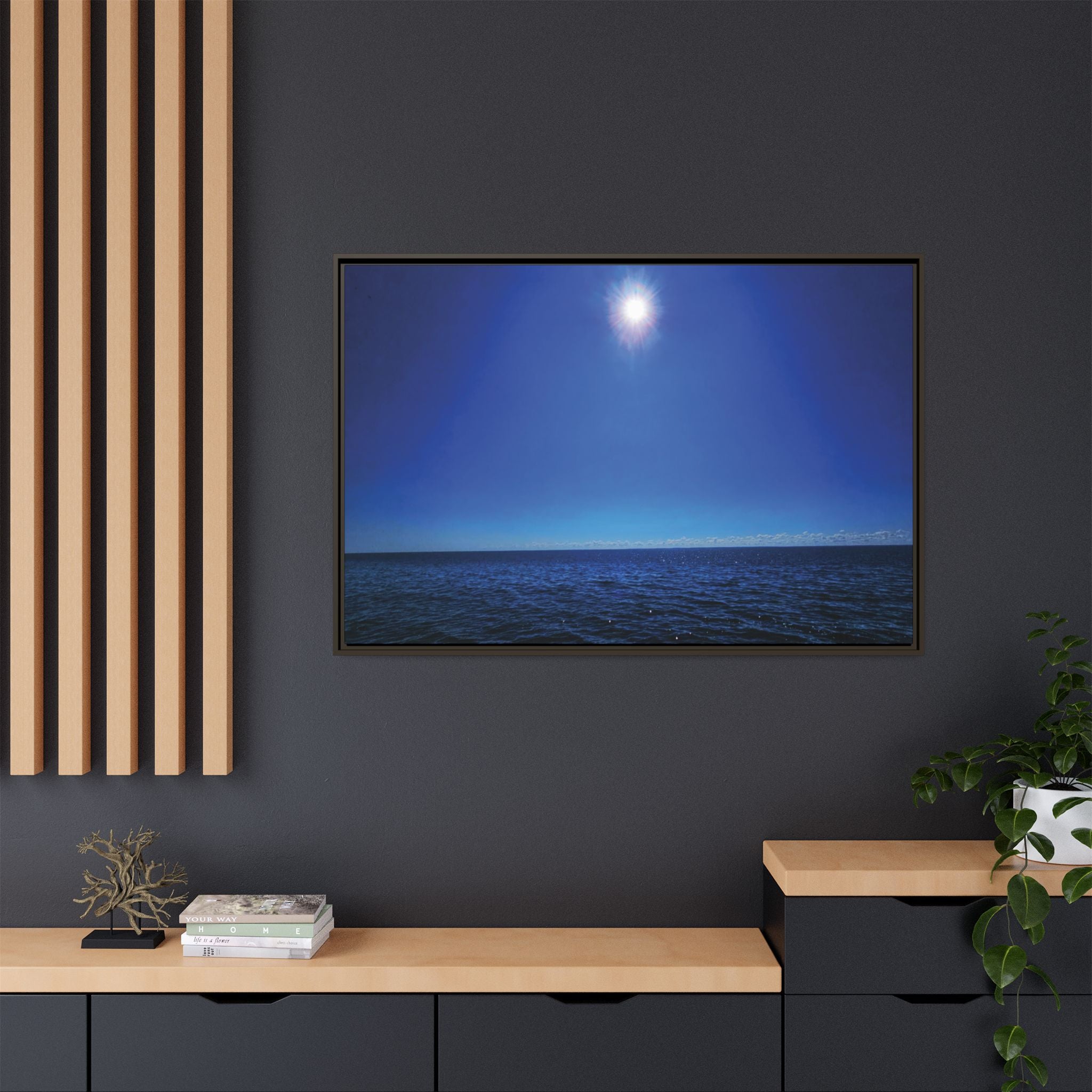 Celestial Reflection Canvas Wall Art