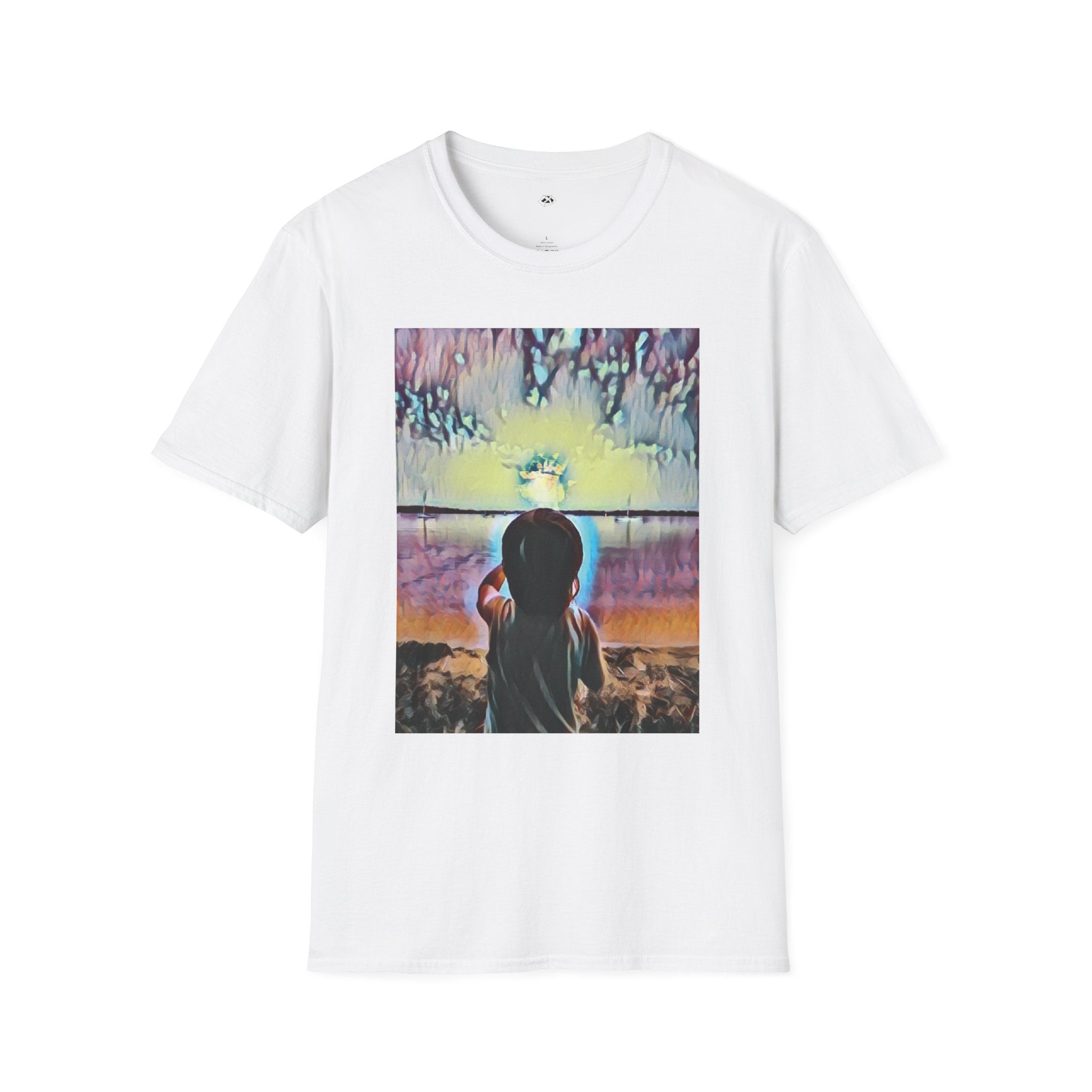 Boy and Moon T-Shirt