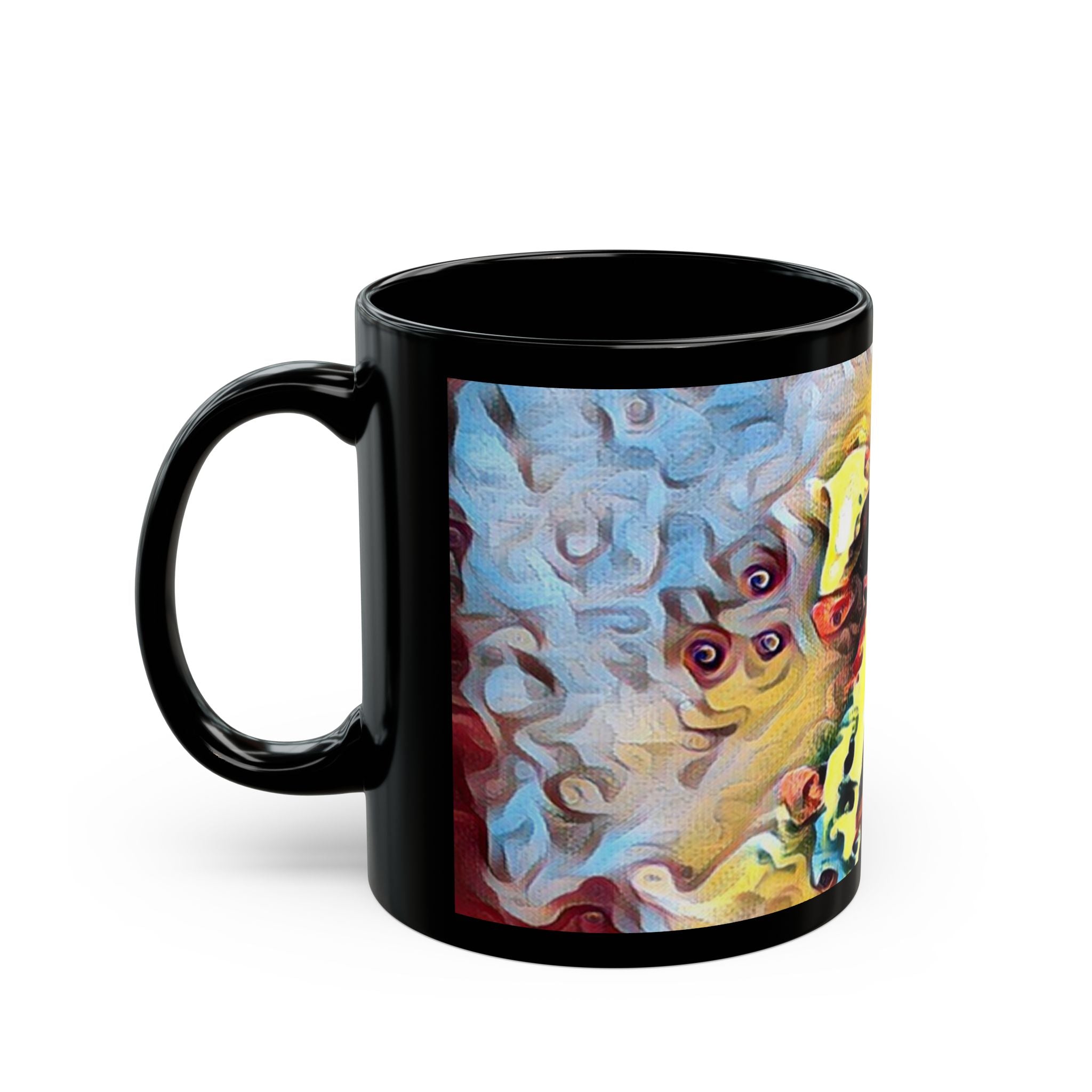 Vibrant Abstract Art Mug