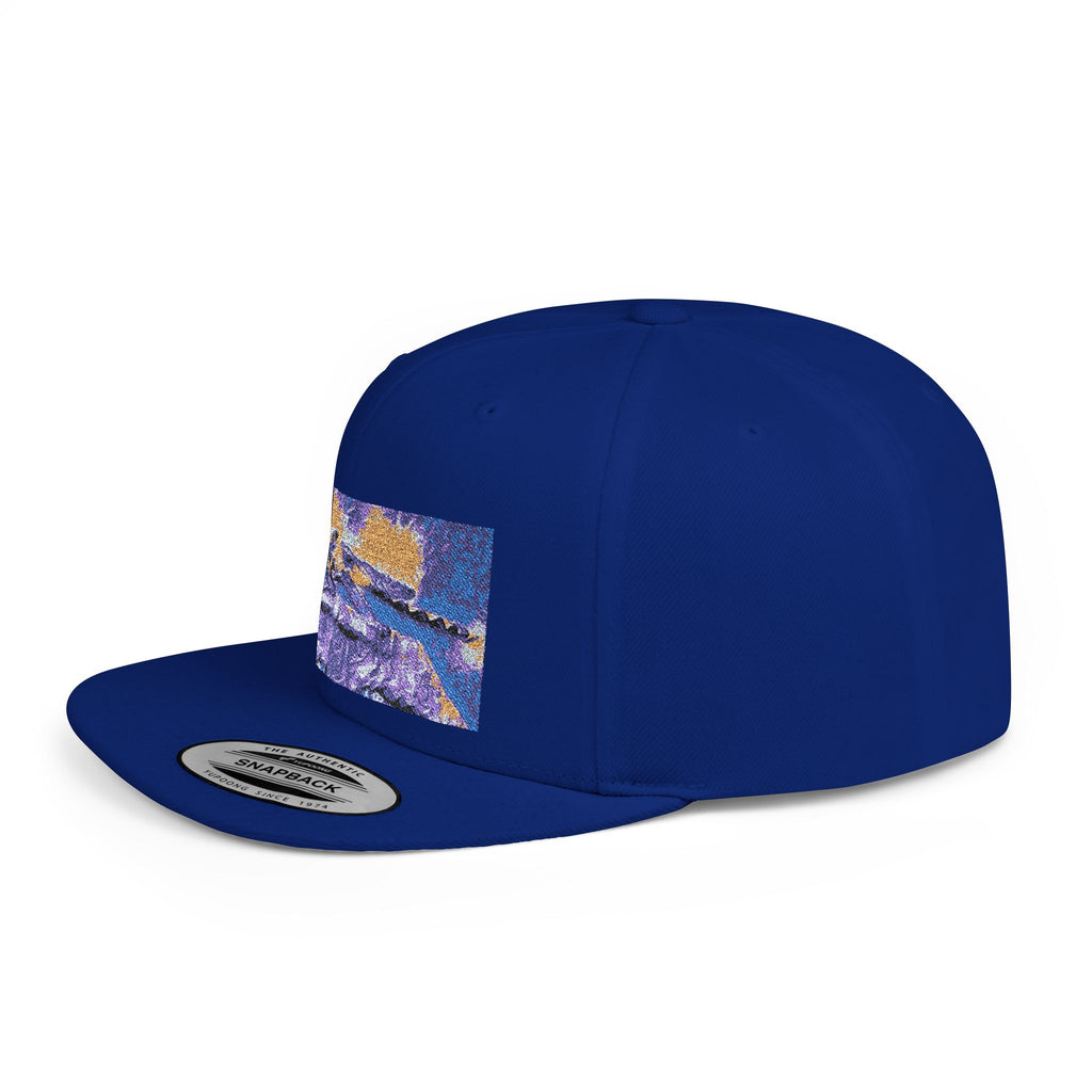 Sentinel of the Crimson Arch Flat Bill Snapback Hat