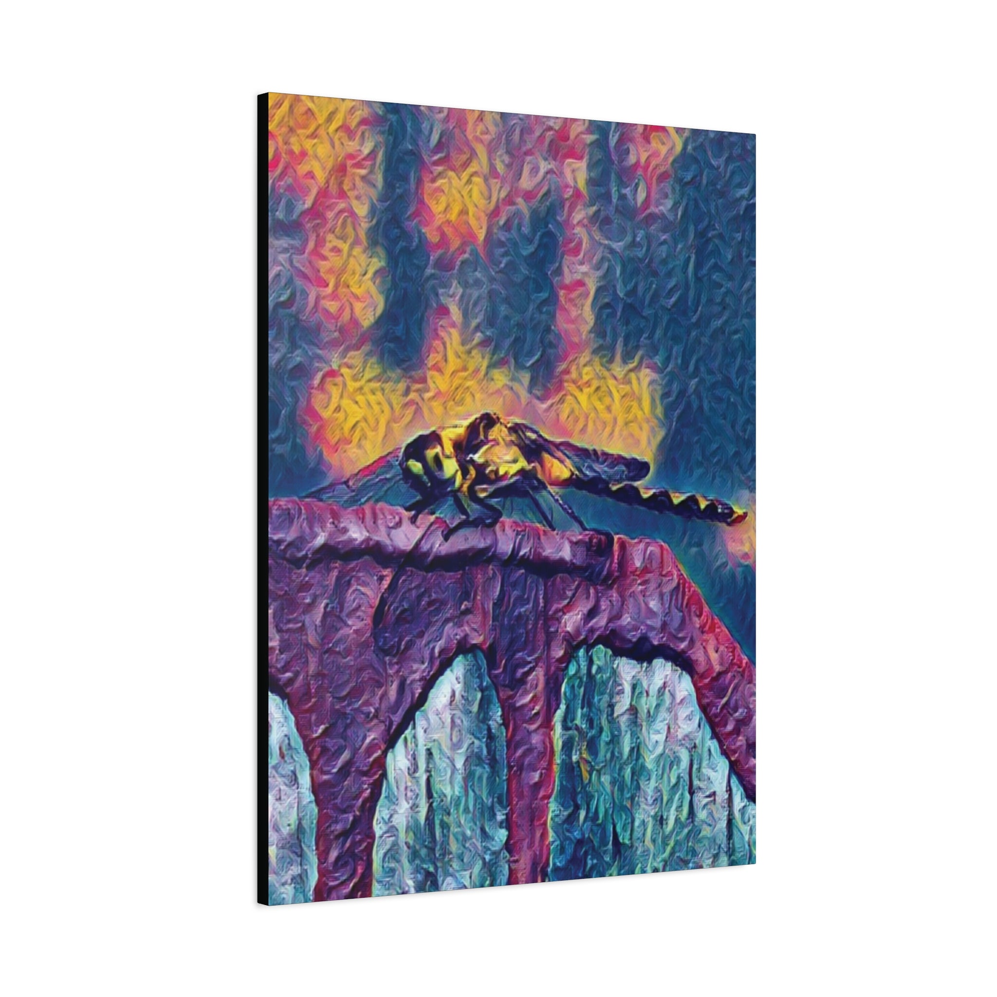 Sentinel of the Crimson Arch Canvas Art