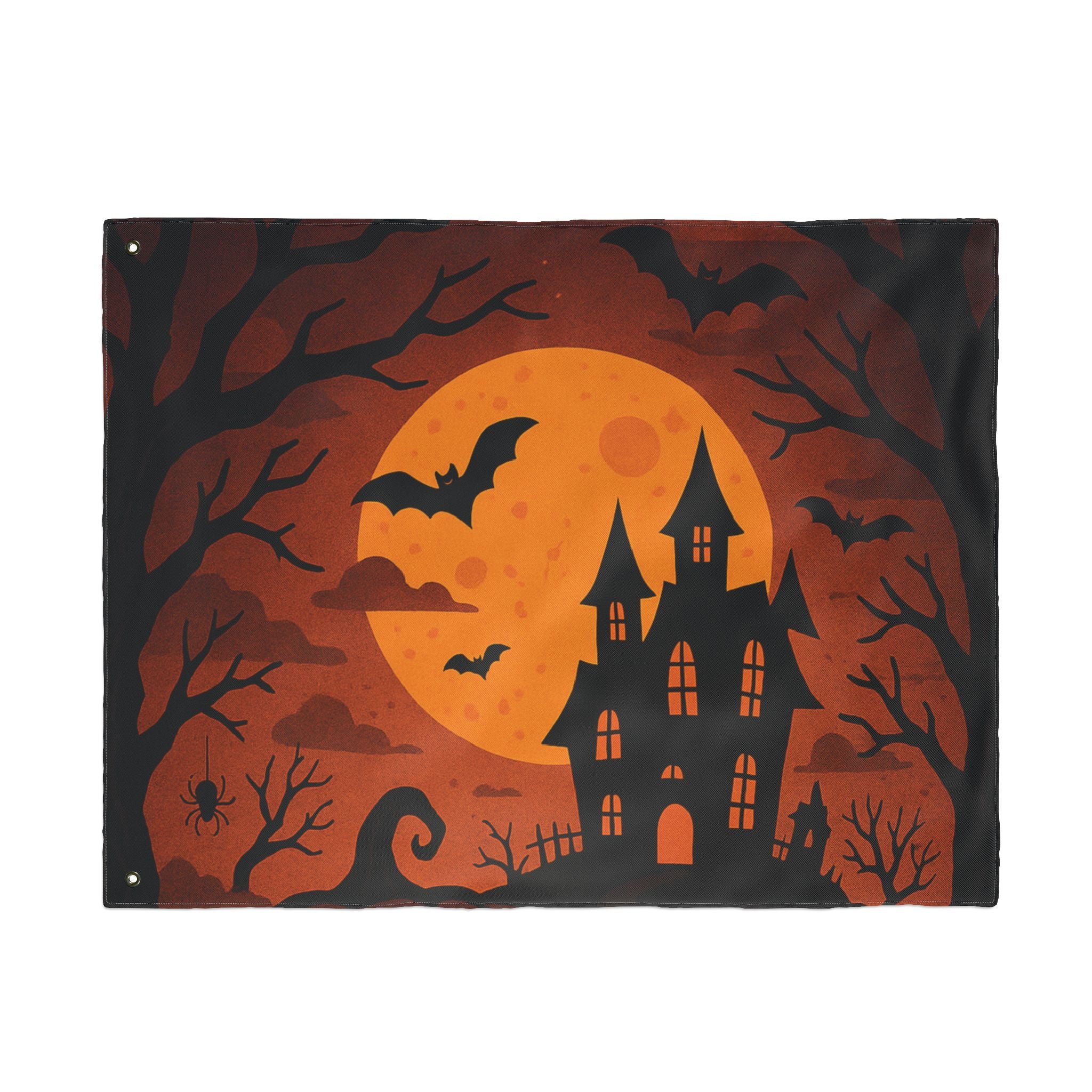 Halloween Flag, Spooky Double Sided Decor